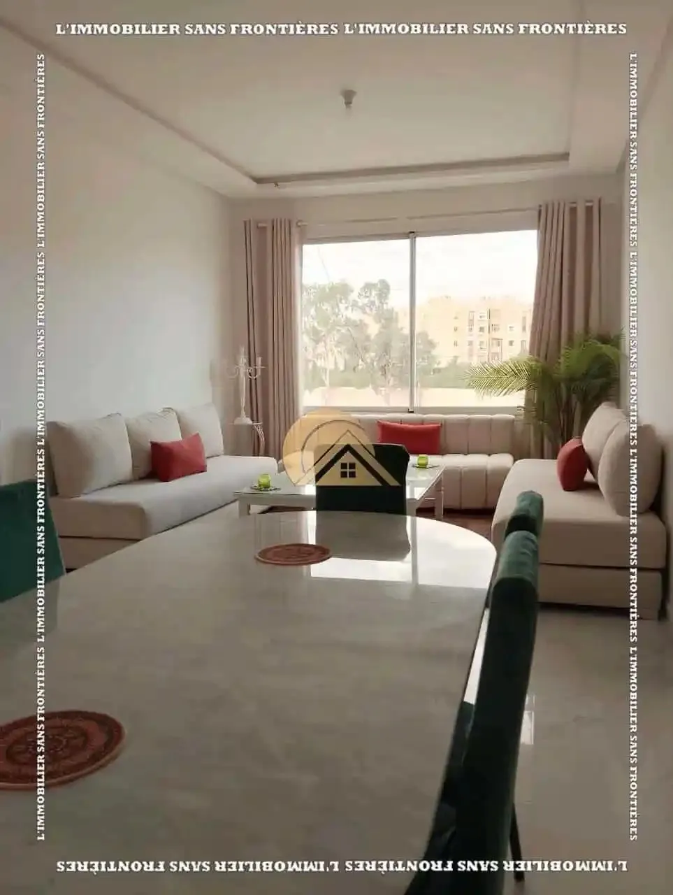 Étage de villa à louer à Targa, 110 m², Marrakech - مراكش (2)