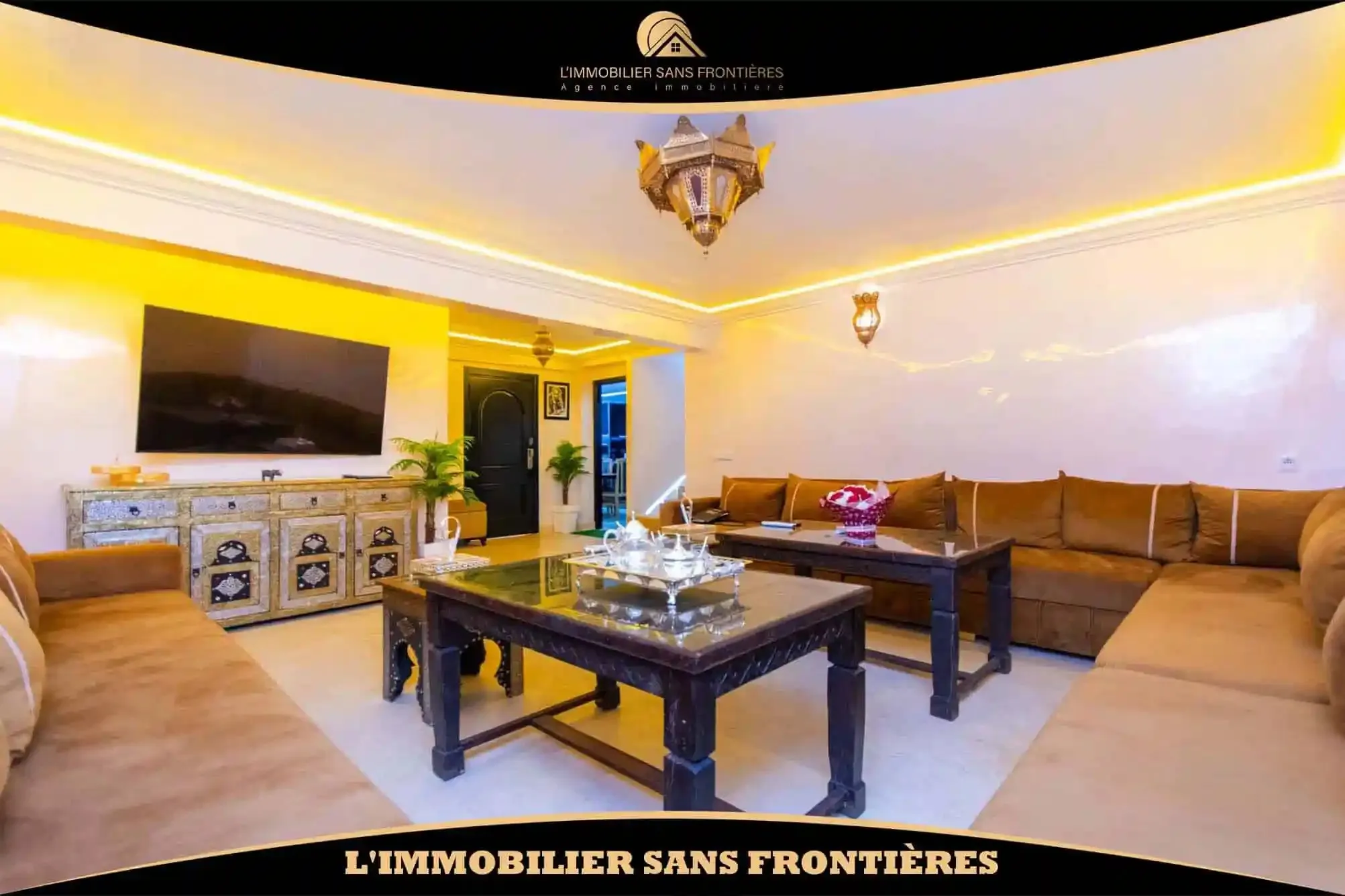 Duplex meublé à louer à Semlalia, 160 m², Marrakech - مراكش (2)