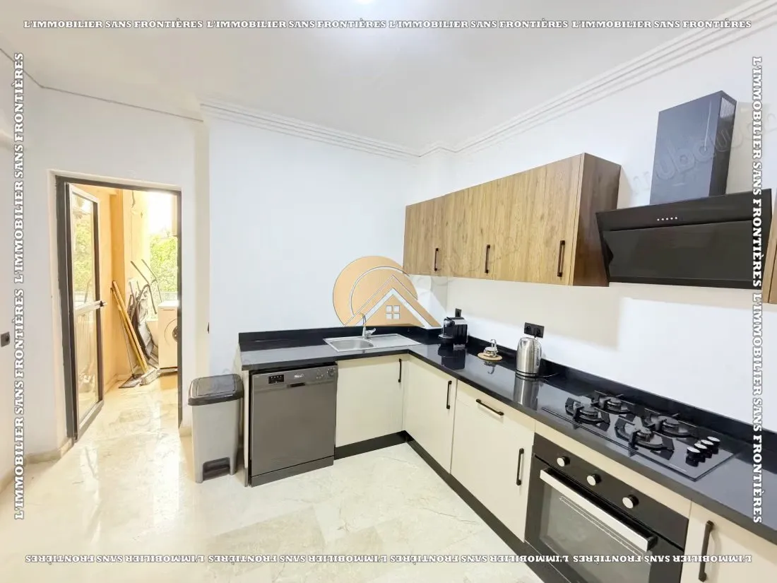 Appartement meublé à louer à Semlalia avec piscine — 91 m² - مراكش (3)