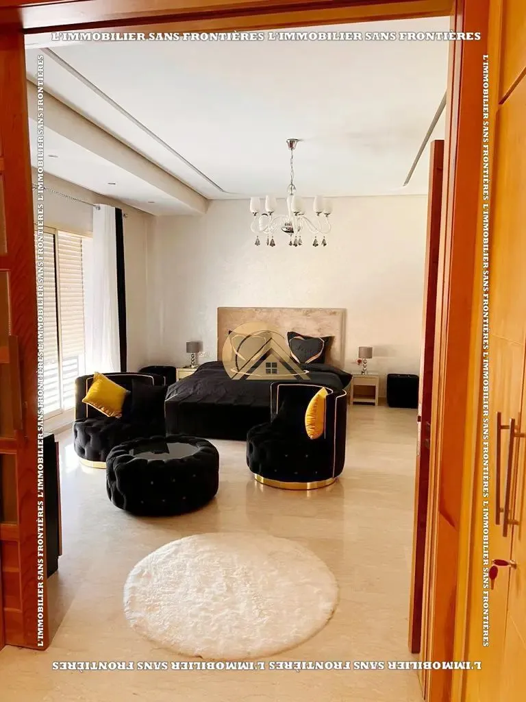 Villa meublée à louer à Targa avec piscine chauffée - مراكش (3)