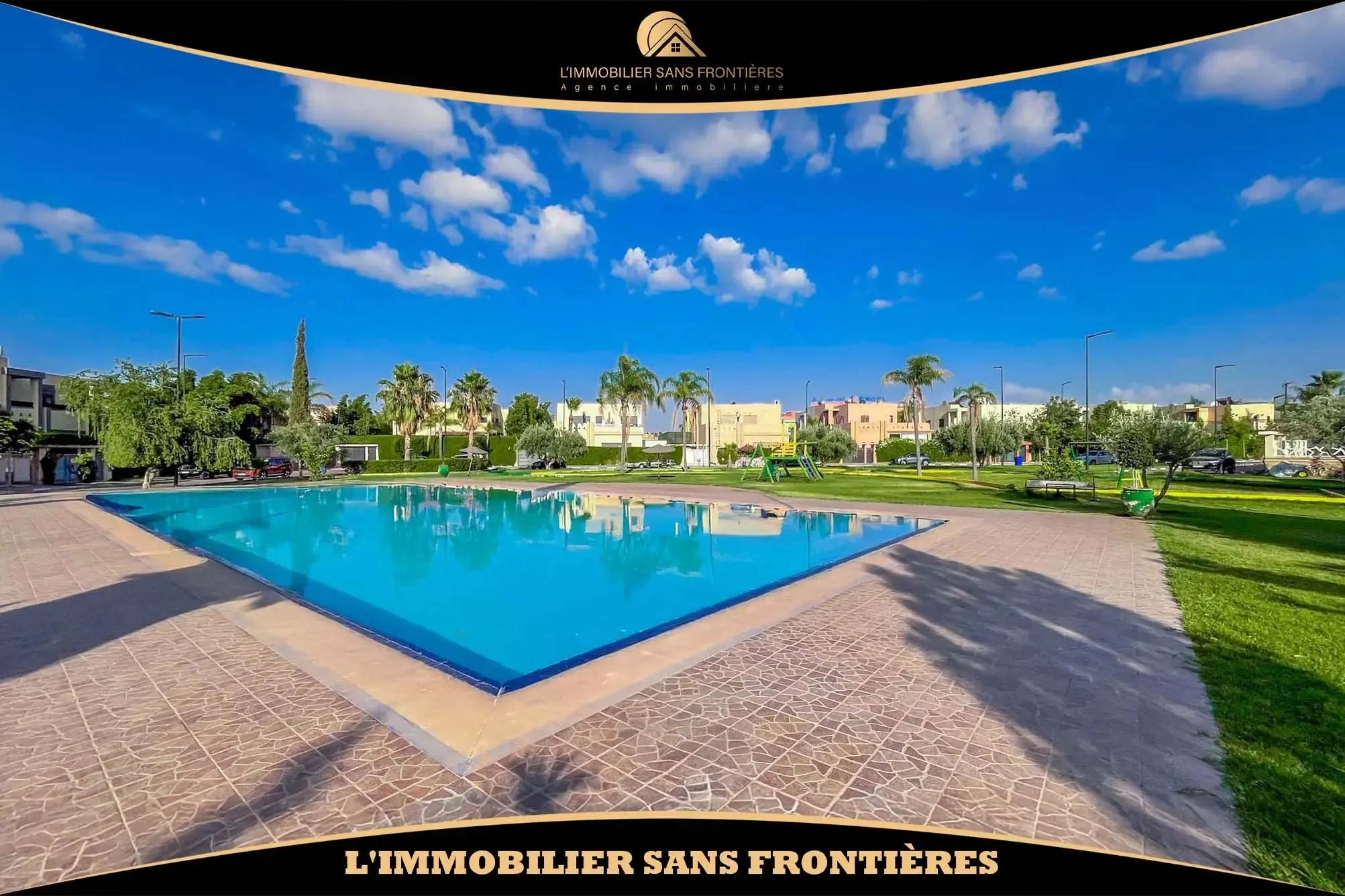Villa vide à louer à Targa, 400 m², Marrakech - مراكش