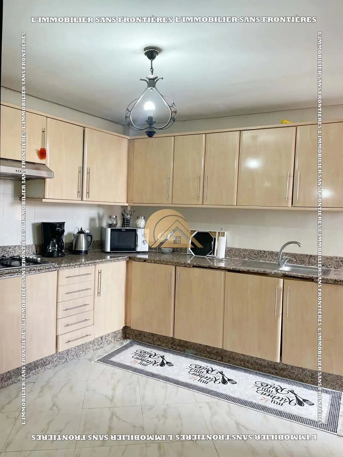 Appartement meublé de 99 m² Route de Casablanca – 2 chambres, 2 salles de bains et parking sous-sol - مراكش (3)