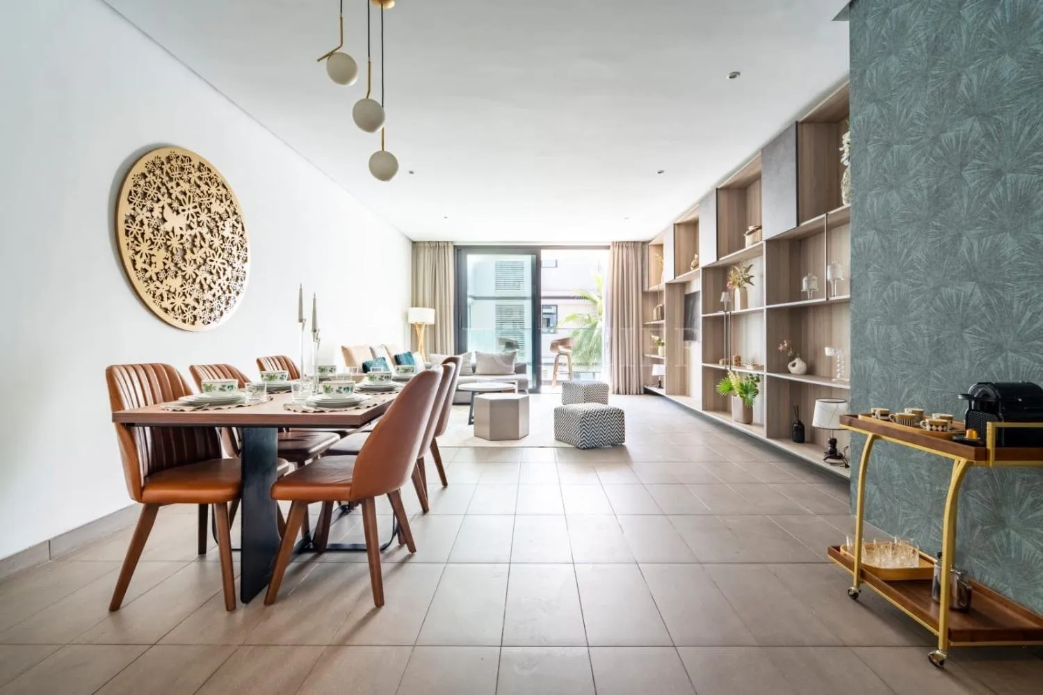 Location appartement 2chambres moderne avec terrasse à Anfaplace - الدار البيضاء
