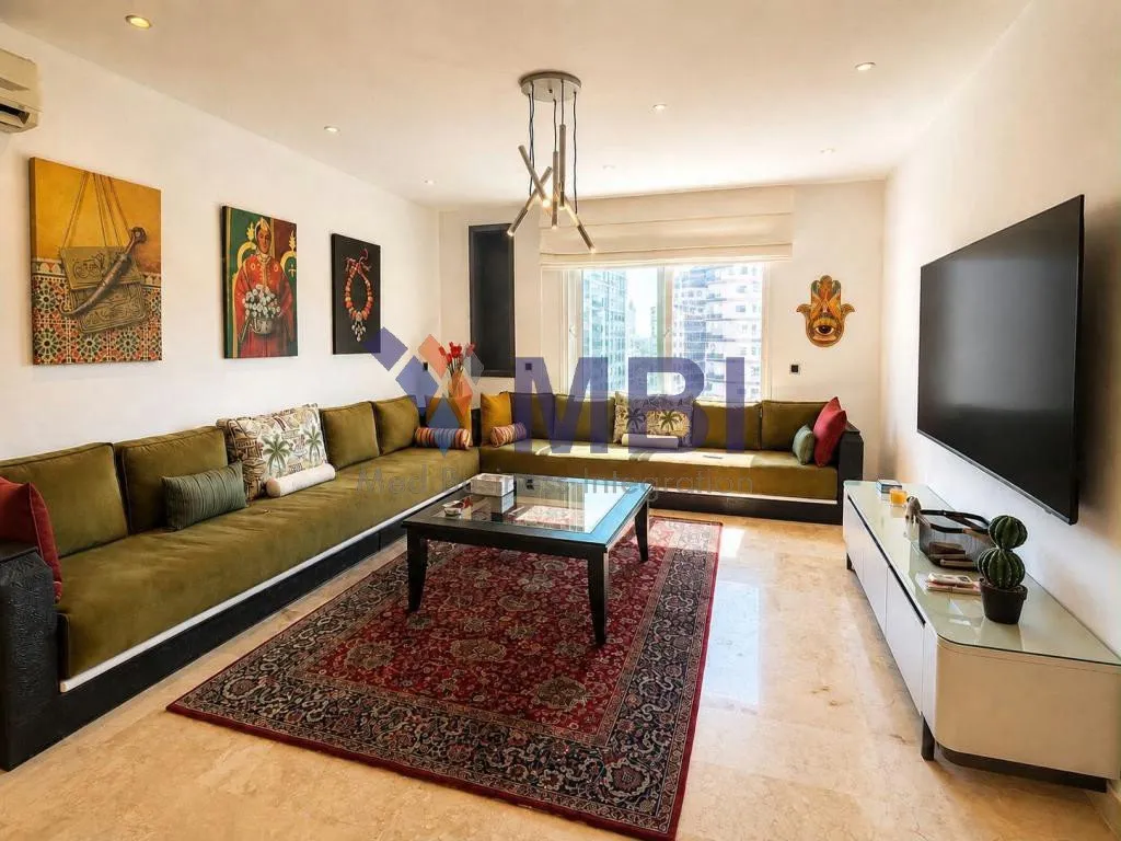 Appartement meublé à louer L.M.T.2193 - طنجة (3)