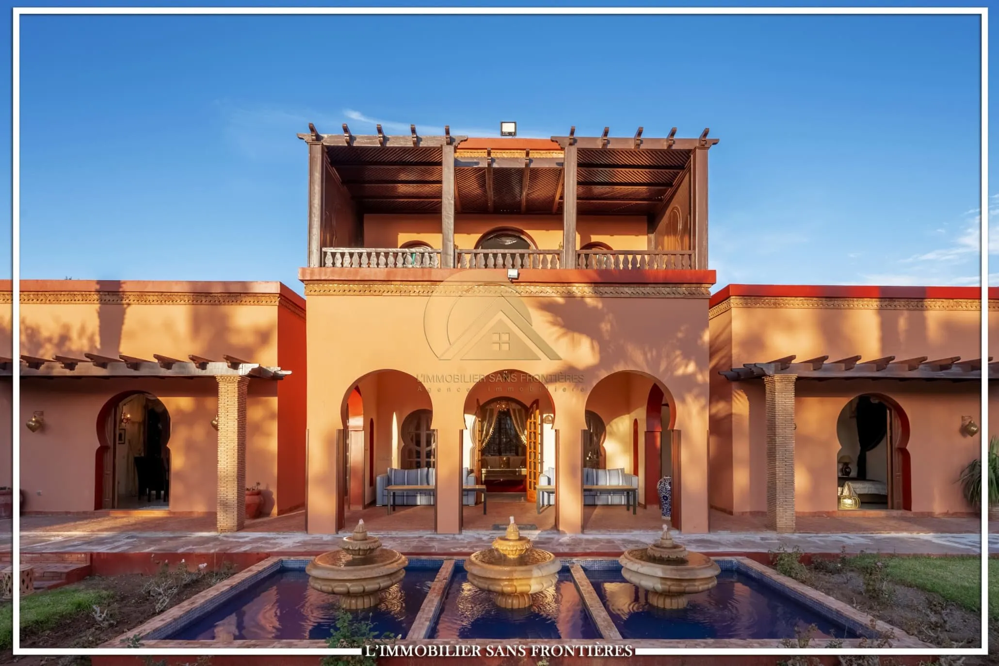 Villa à louer — piscine privée – Route de l’Ourika, Marrakech - مراكش (4)