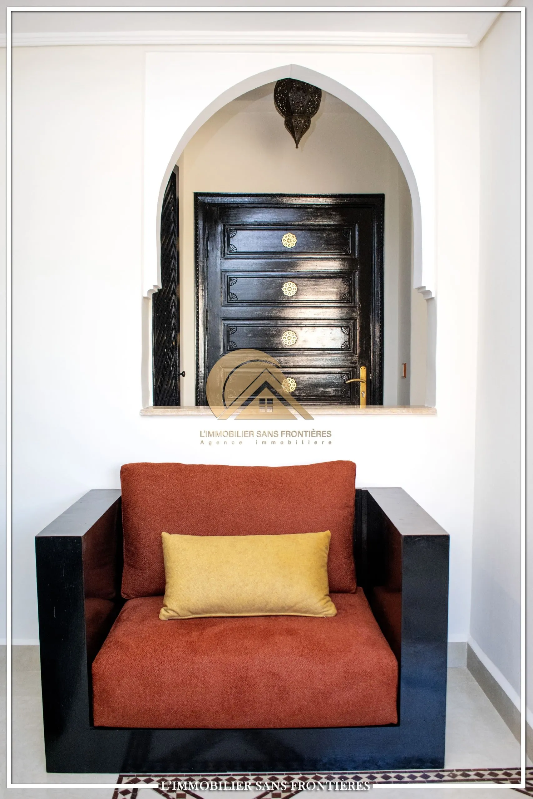 Appartement à louer à Guéliz, Marrakech — Terrasse privée — 100 m² - مراكش (4)