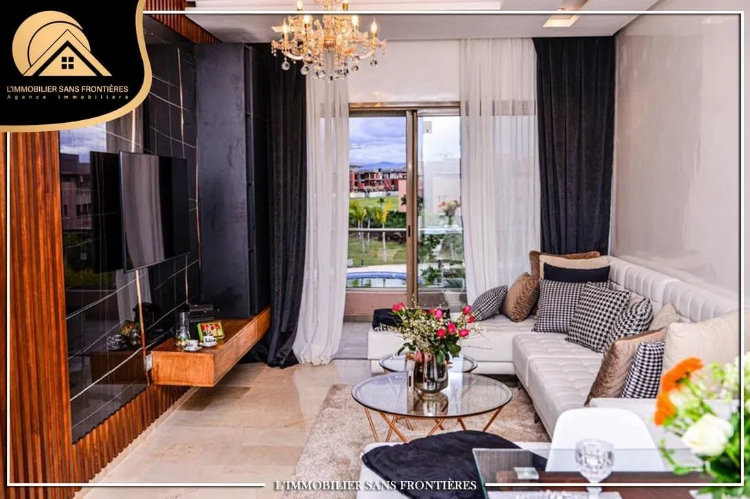 Appartement à louer à Prestigia, Marrakech — Meublé — 80 m² - مراكش