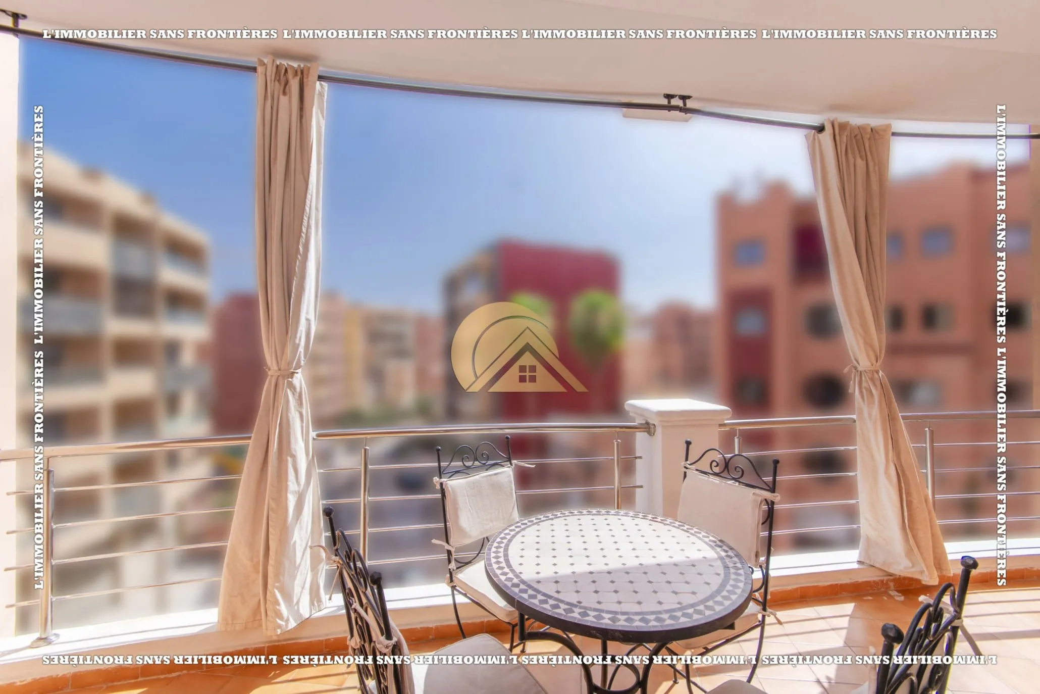 Appartement à louer – Terrasse – Guéliz, Marrakech - مراكش (3)