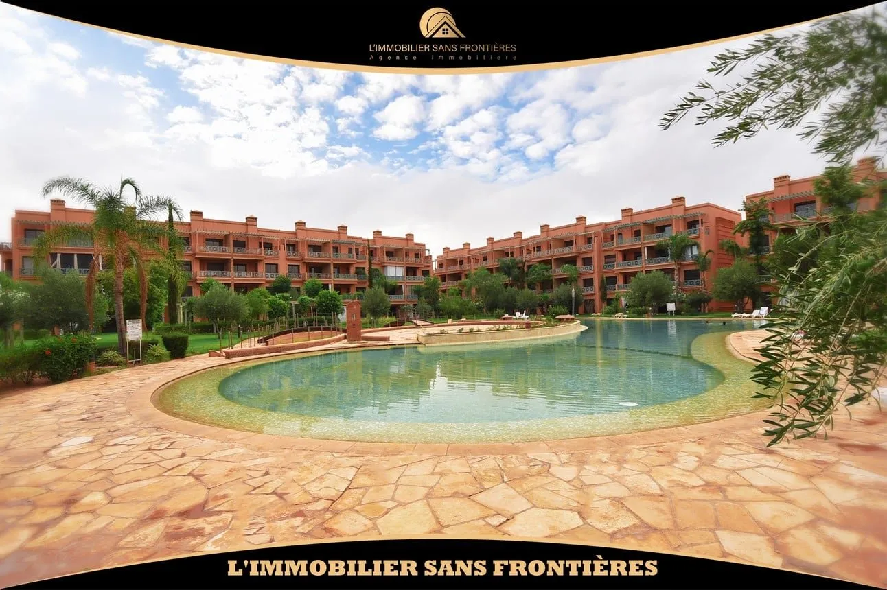 Appartement meublé 104 m² à louer – RDC, Agdal, Marrakech - مراكش