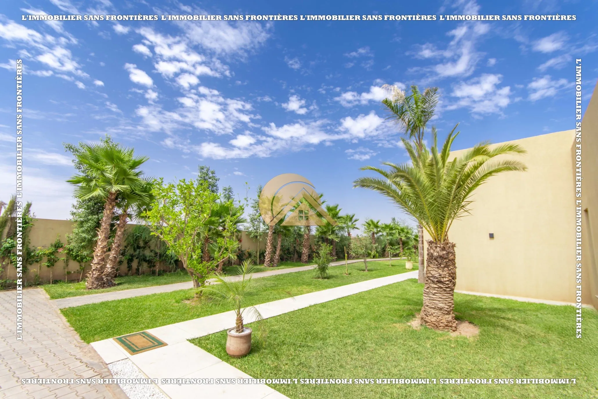Villa meublée à louer à Route d’Amizmiz km 17, 4000 m², Marrakech - مراكش (4)