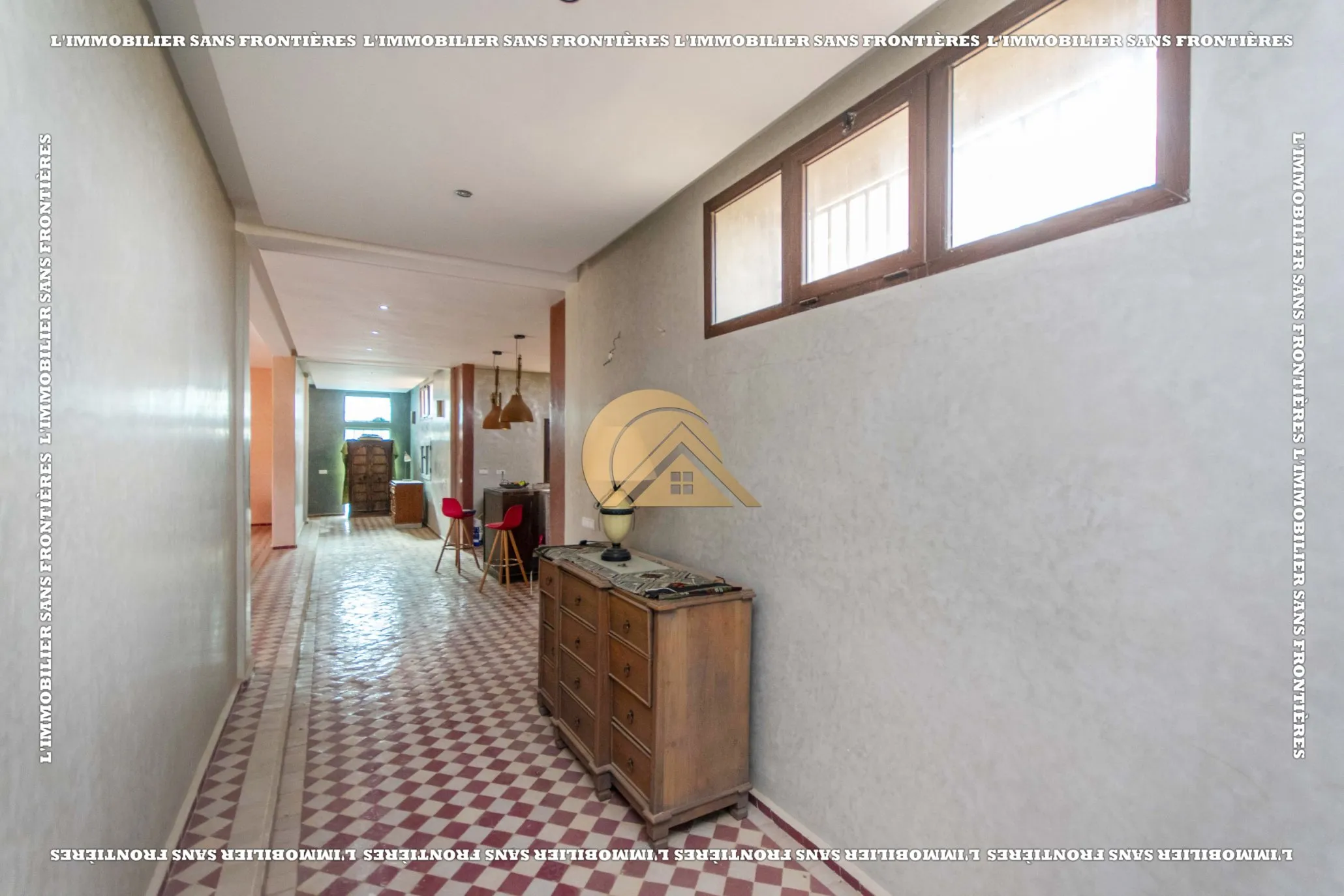 Villa meublée à Route D’Amizmiz Km 17, piscine privée + plain-pied, Marrakech : à louer - مراكش (4)