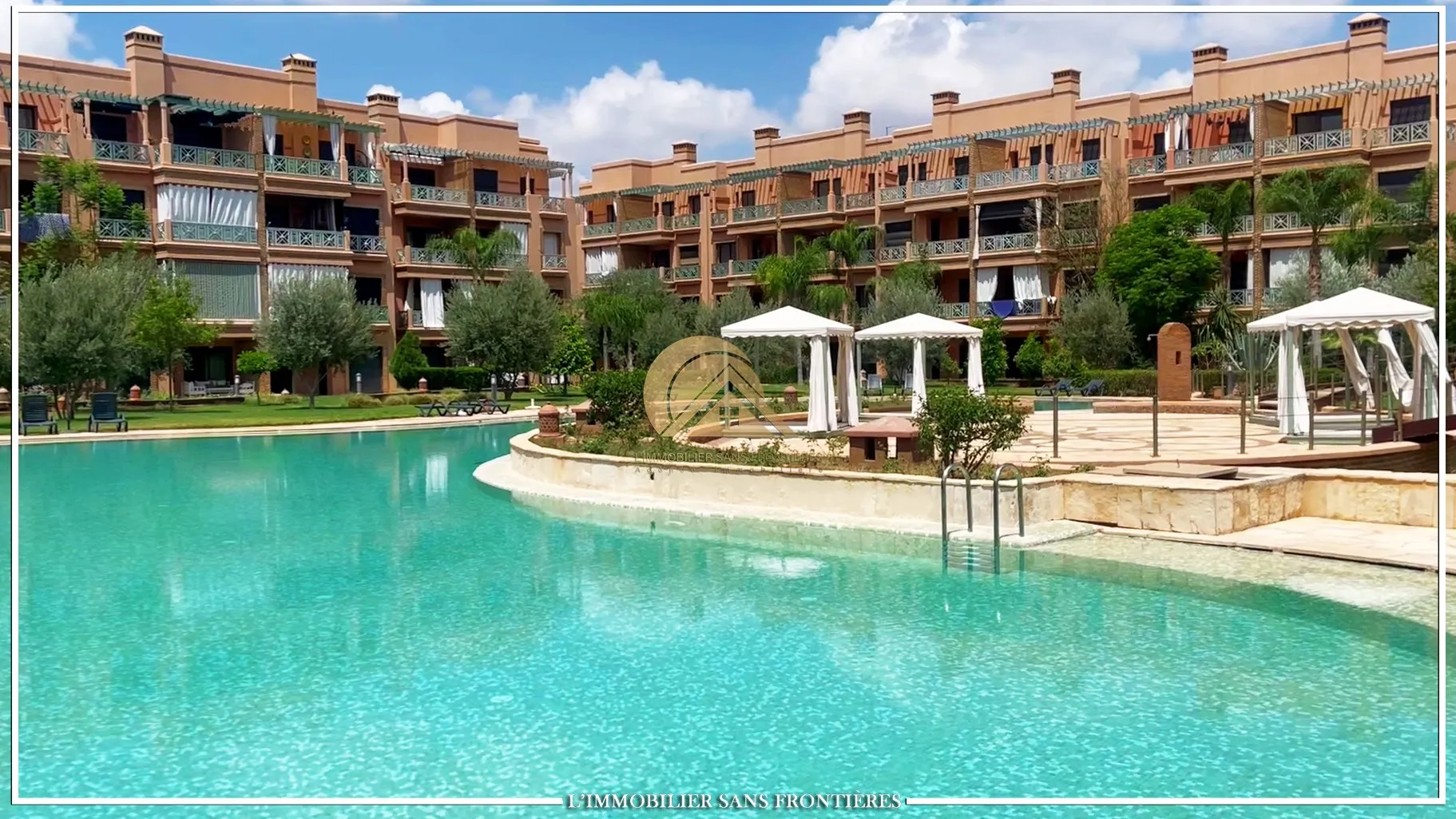 Appartement meublé à louer – Piscine collective – Agdal, Marrakech - مراكش (3)