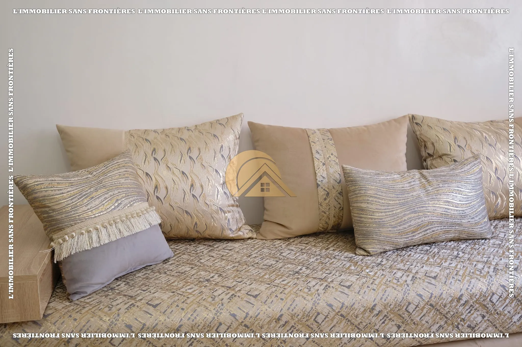 Appartement meublé à louer — piscine collective – Guéliz, Marrakech - مراكش (2)