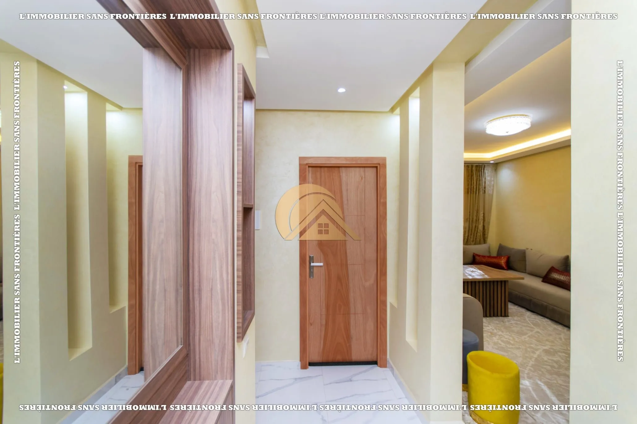 Appartement meublé à Route d’Amizmiz, Piscine privée + Terrasse, Marrakech : à louer - مراكش (3)