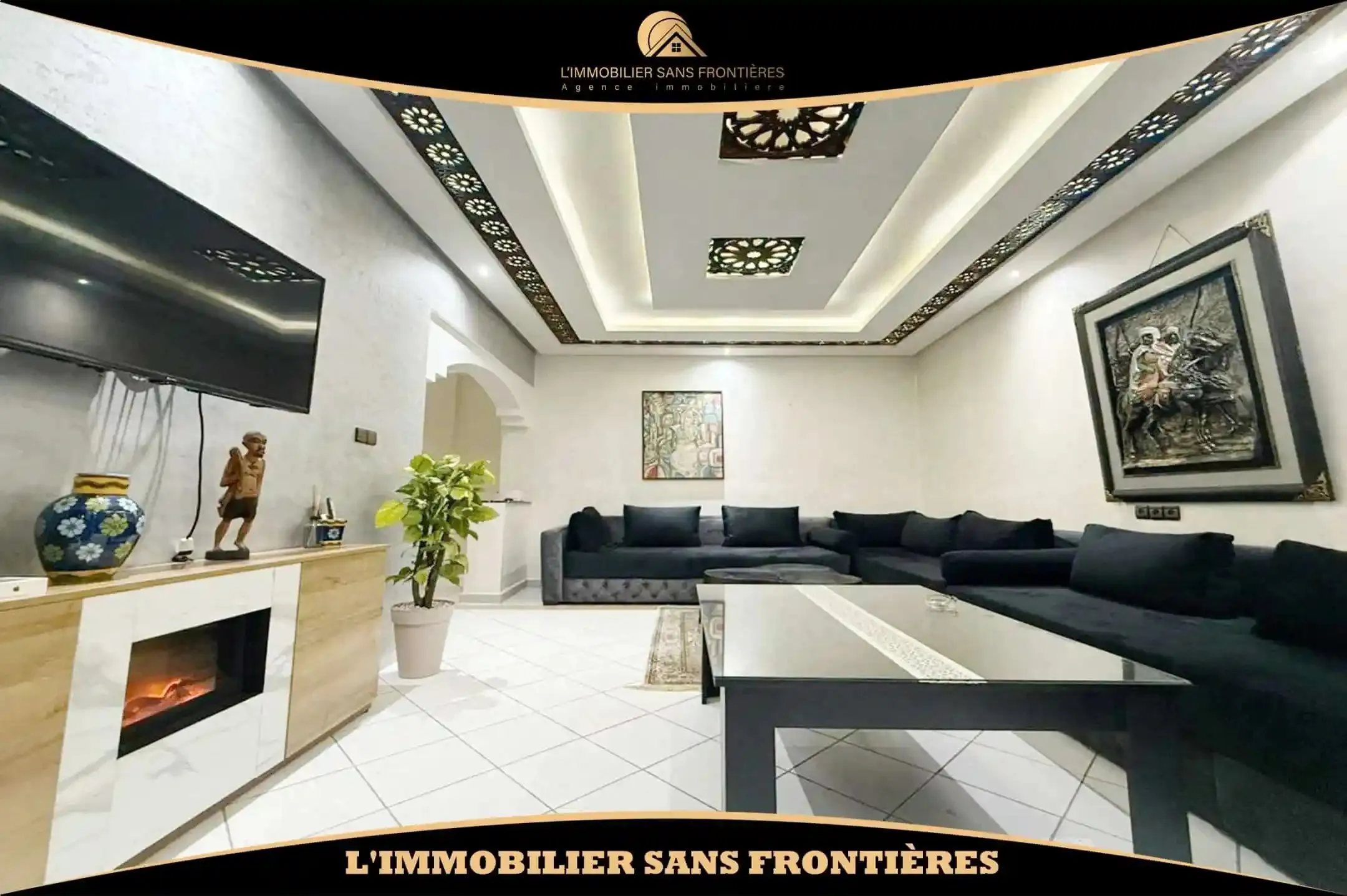 Appartement meublé en sous-location à Guéliz, 75 m², Marrakech - مراكش