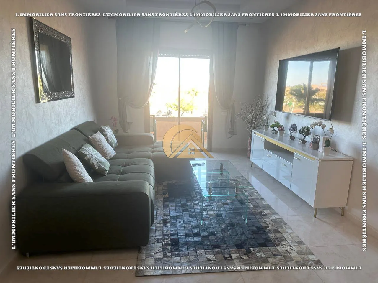 Appartement meublé à Agdal, piscine collective + parking sous-sol (11 m²), Marrakech : à louer - مراكش (3)