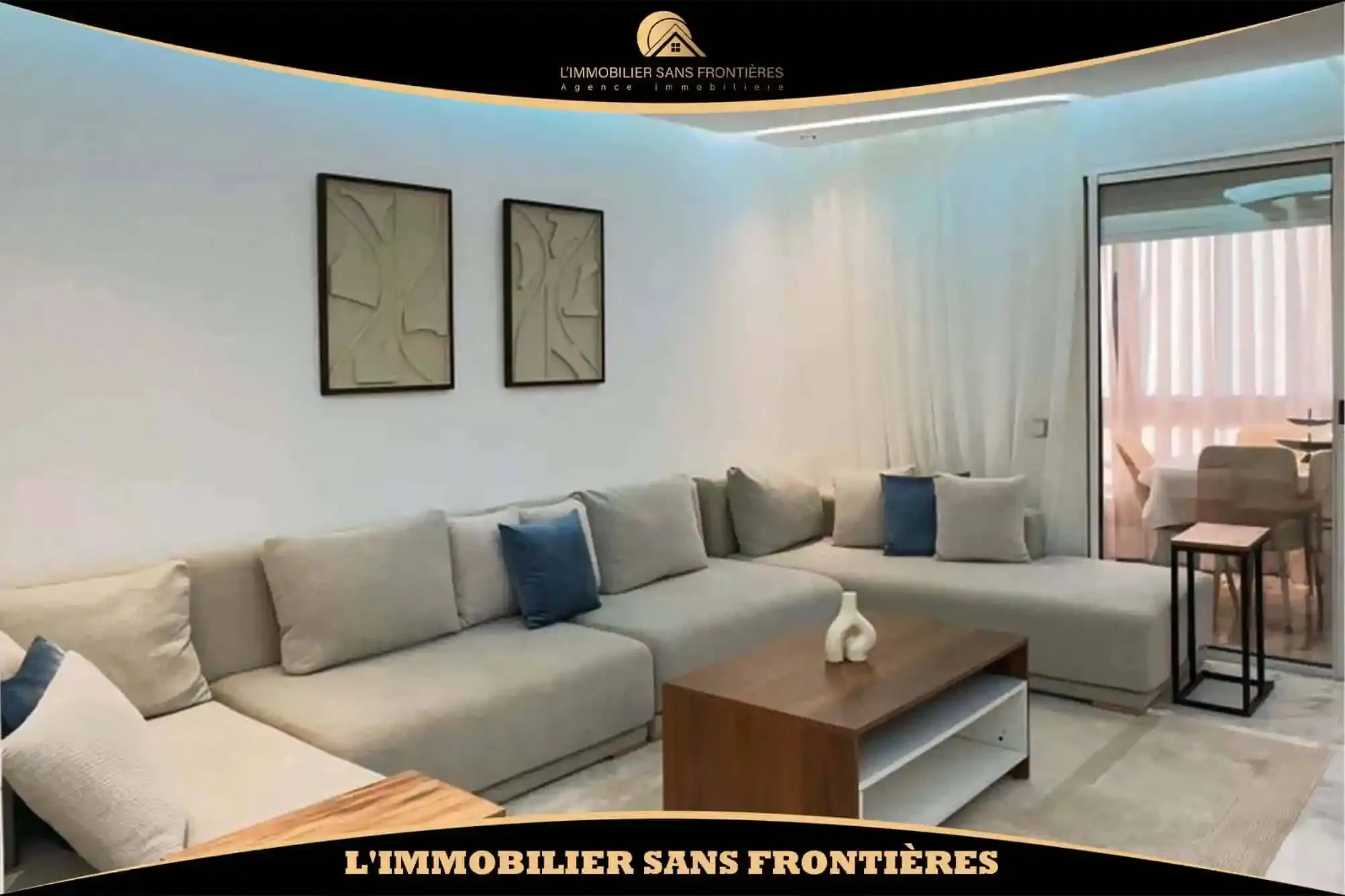Appartement meublé à louer à Agdal, 95 m², Marrakech - مراكش