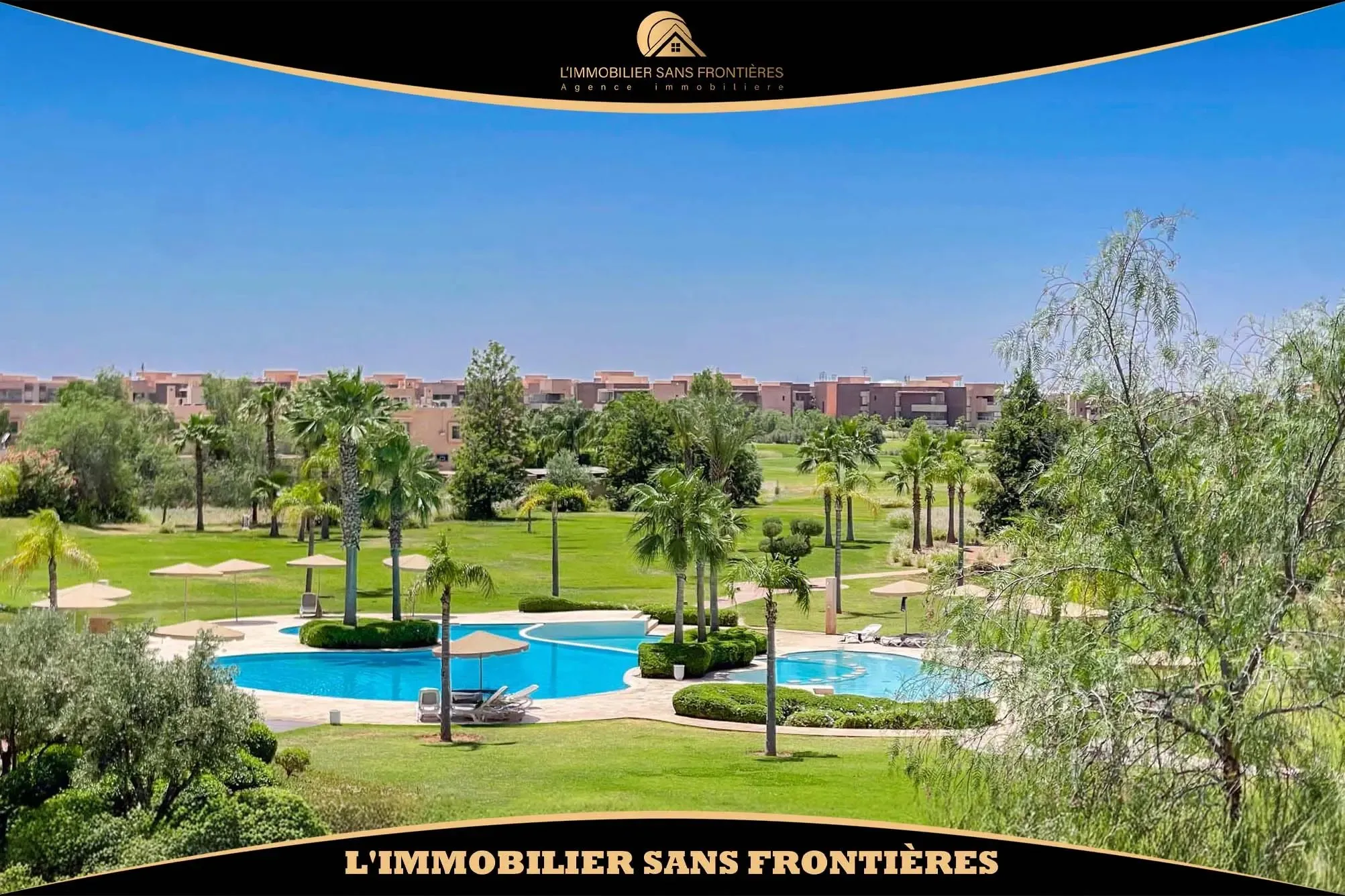 Appartement meublé à louer à Prestigia, 98 m², Marrakech - مراكش (2)
