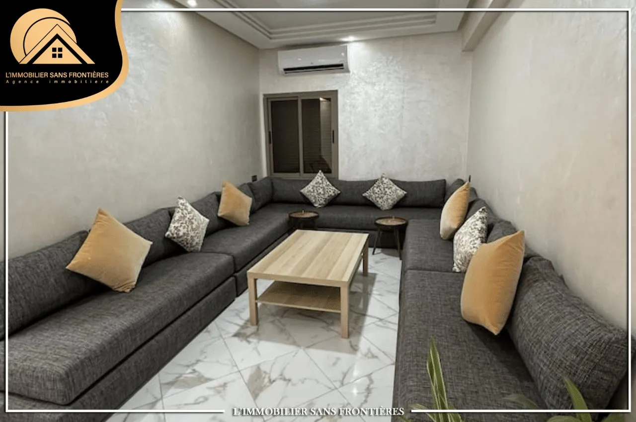 Appartement meublé à louer à Les Portes de Marrakech – 60 m² – Disponible à partir d’octobre 2026 - مراكش