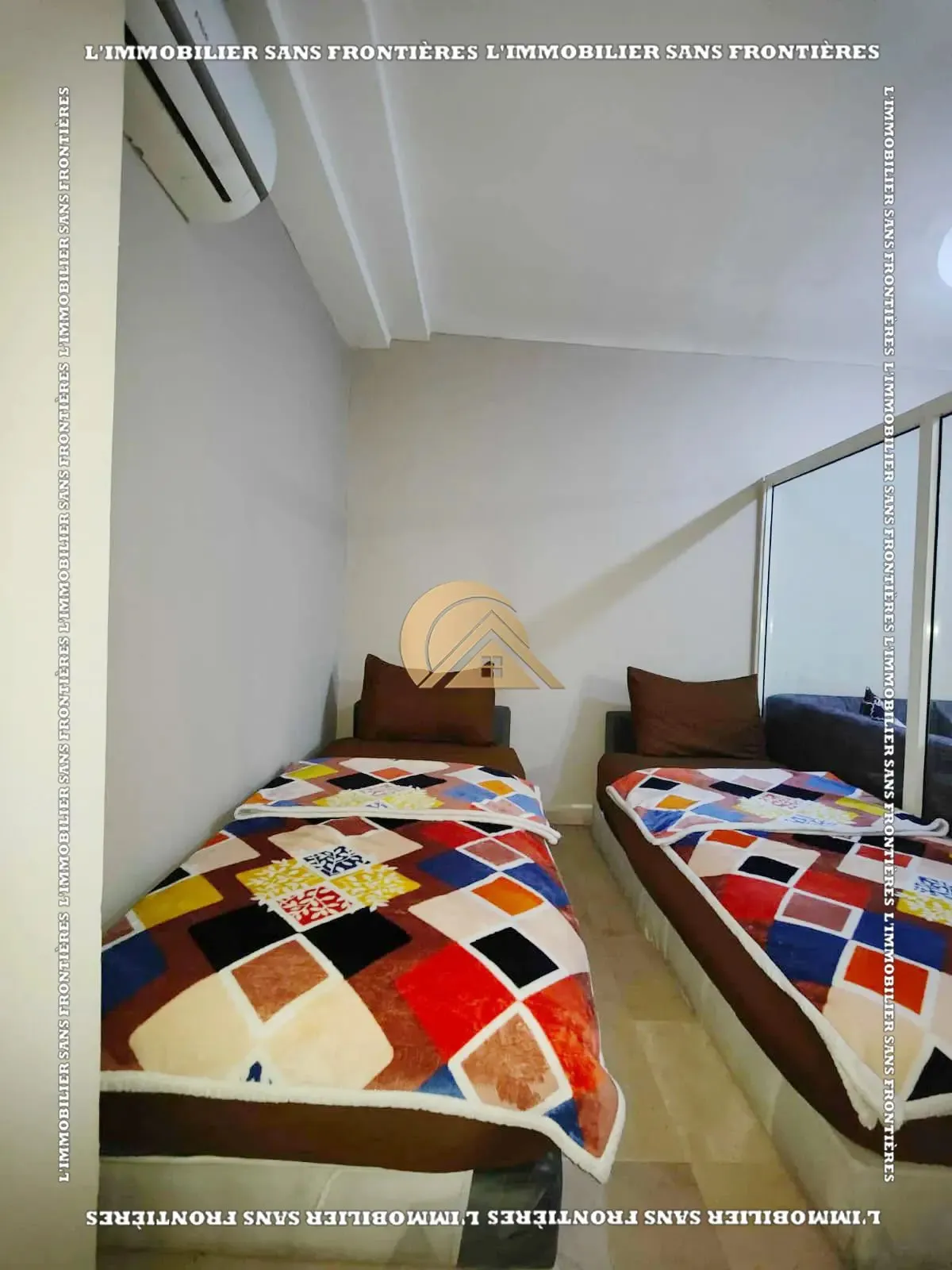 Appartement meublé à louer à Guéliz — 2 chambres - مراكش (2)