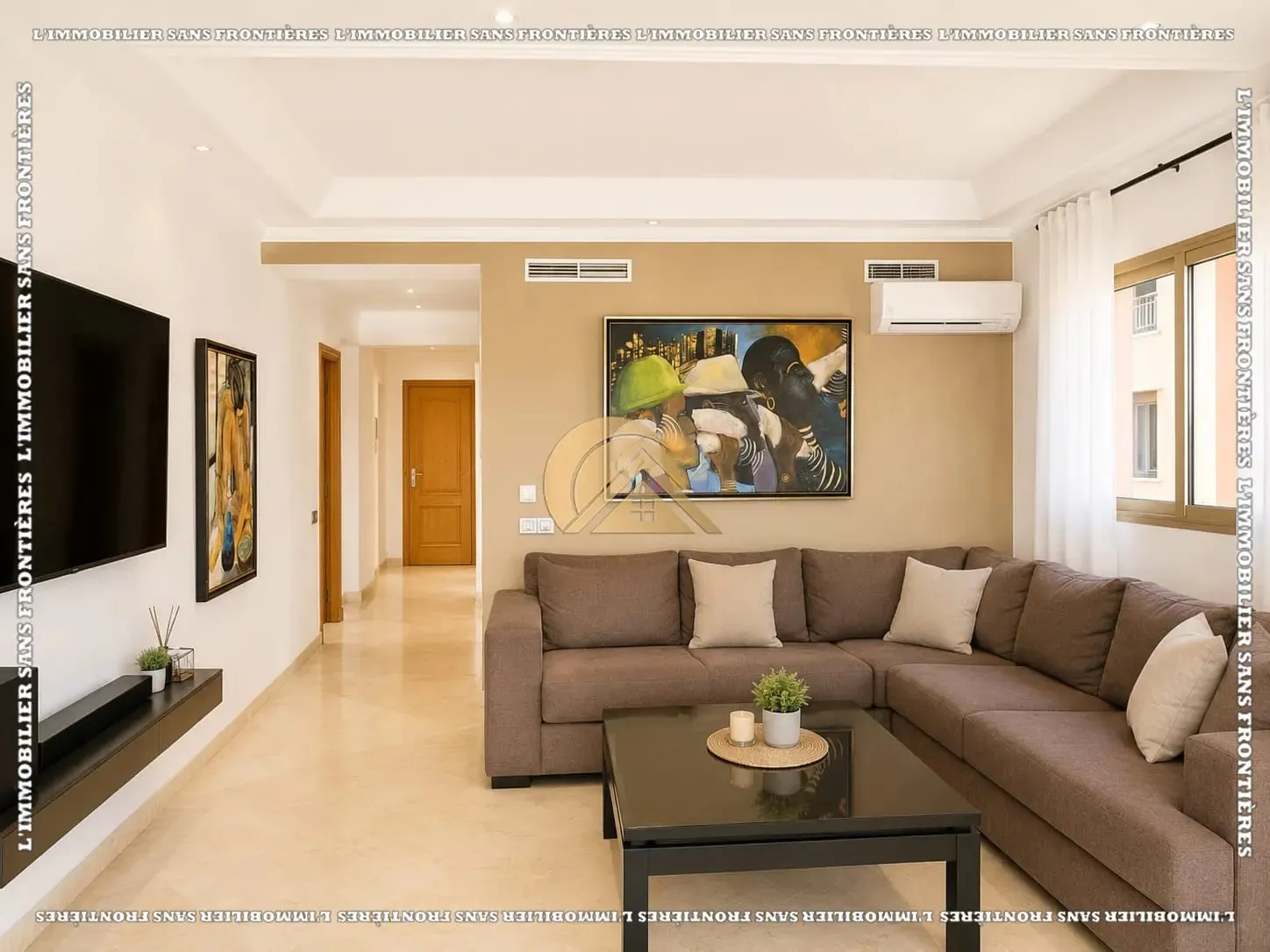 Appartement lumineux à louer à Hivernage — 87 m² - مراكش (2)