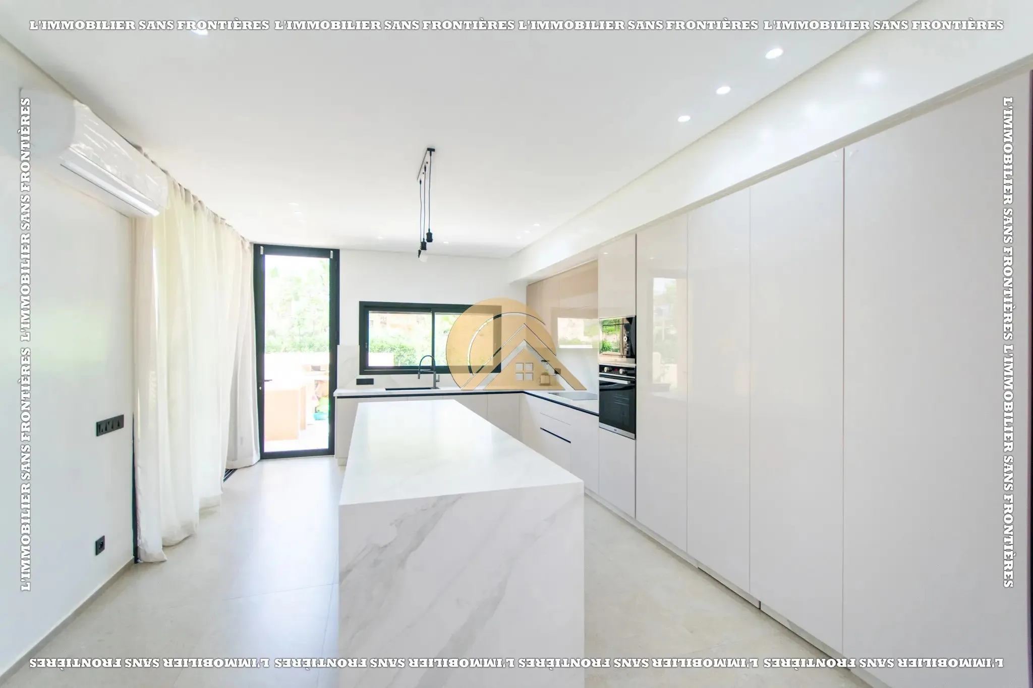 Villa meublée à louer au Golf Noria avec piscine privée - مراكش (4)