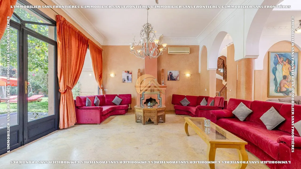 Villa à louer — Piscine privée – Amelkis, Marrakech - مراكش (2)