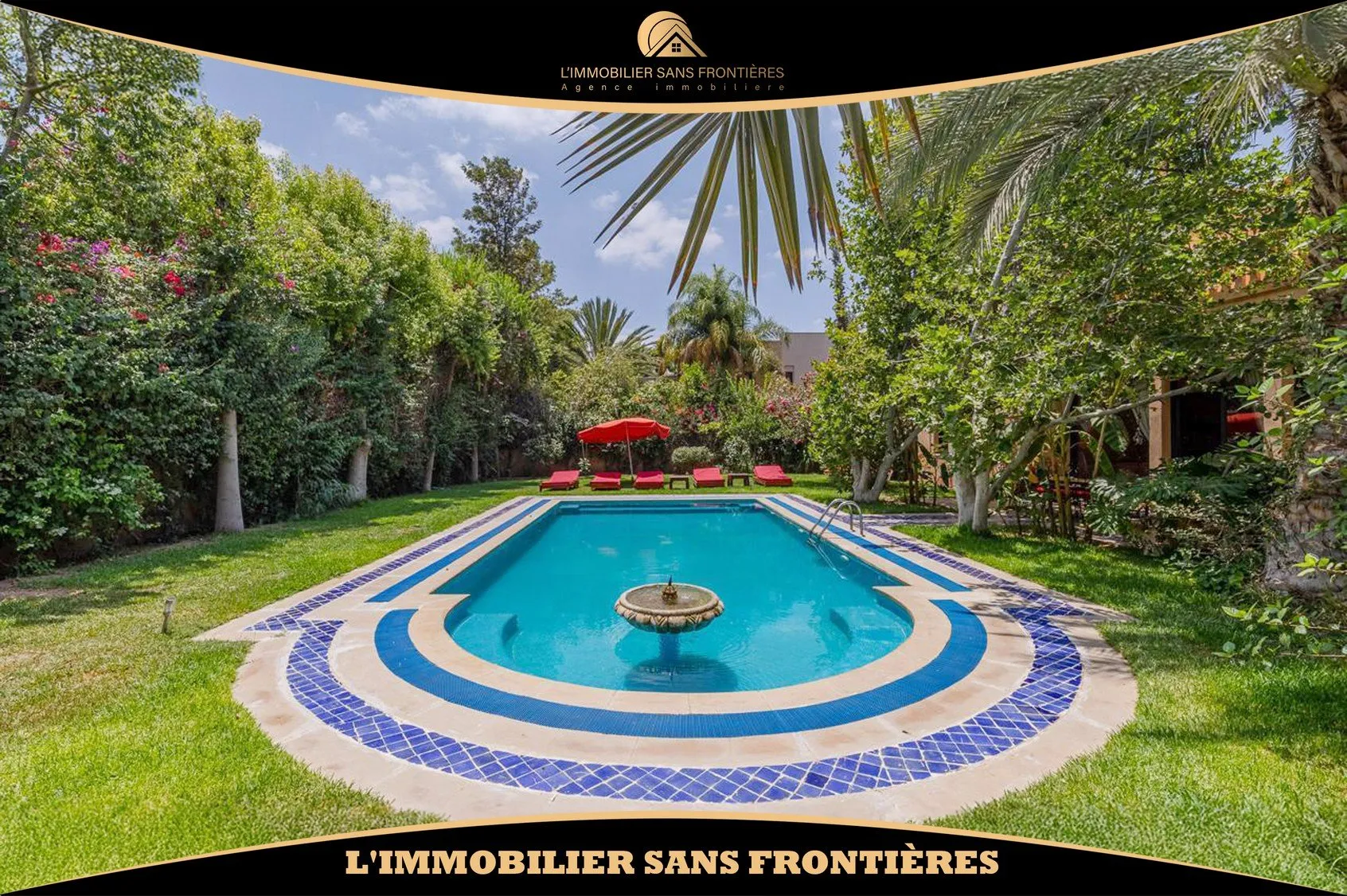 Villa à louer — Piscine privée – Amelkis, Marrakech - مراكش