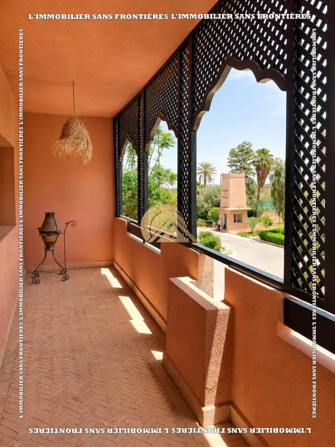 Appartement meublé à louer sur la route de Casablanca avec piscine collective - مراكش (3)