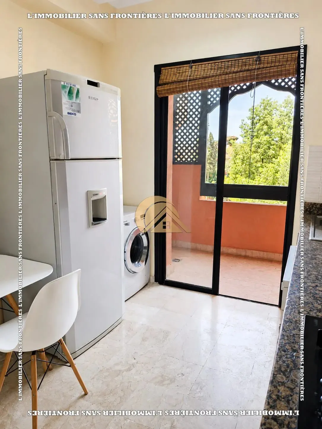 Appartement meublé à louer sur la route de Casablanca avec piscine collective - مراكش (4)
