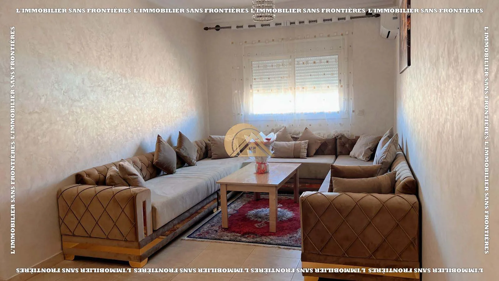 Appartement meublé à Jnane Awrad, Ascenseur + Parking sous-sol, Marrakech : à louer - مراكش (2)