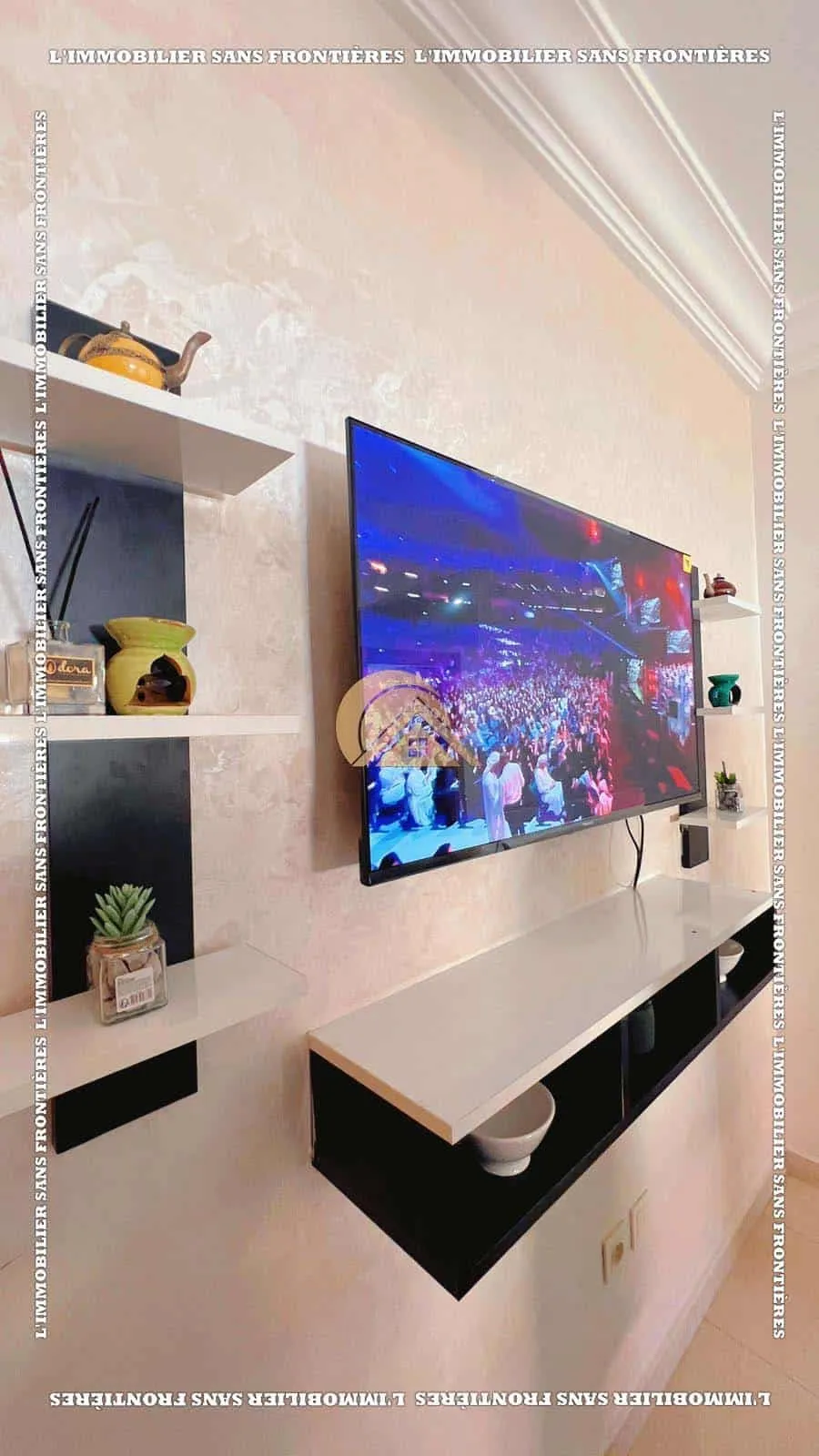 Appartement meublé à Jnane Awrad, Ascenseur + Parking sous-sol, Marrakech : à louer - مراكش (3)