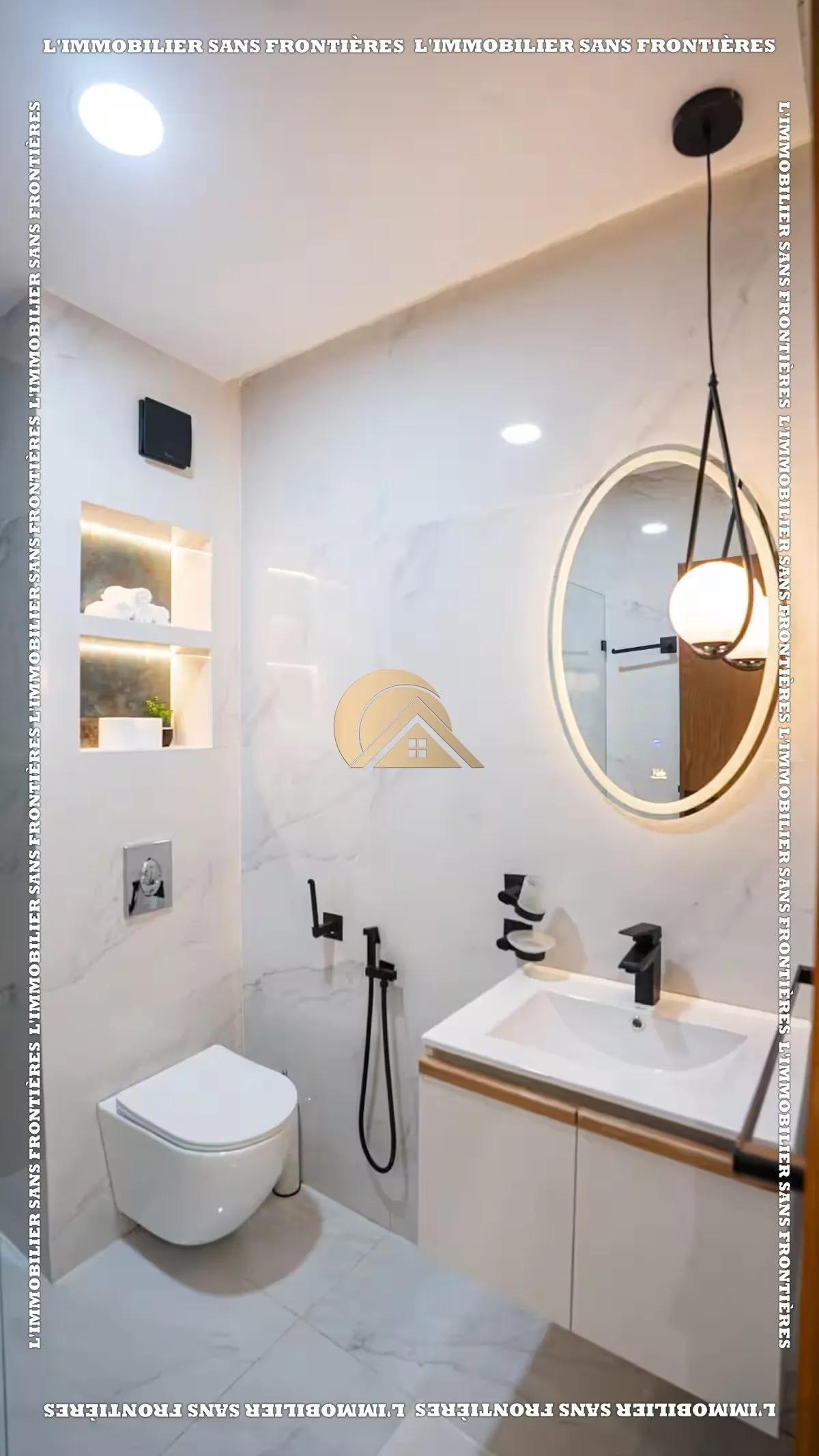 Appartement meublé à louer à Guéliz, Marrakech – Terrasse et piscine – 89 m² - مراكش (2)
