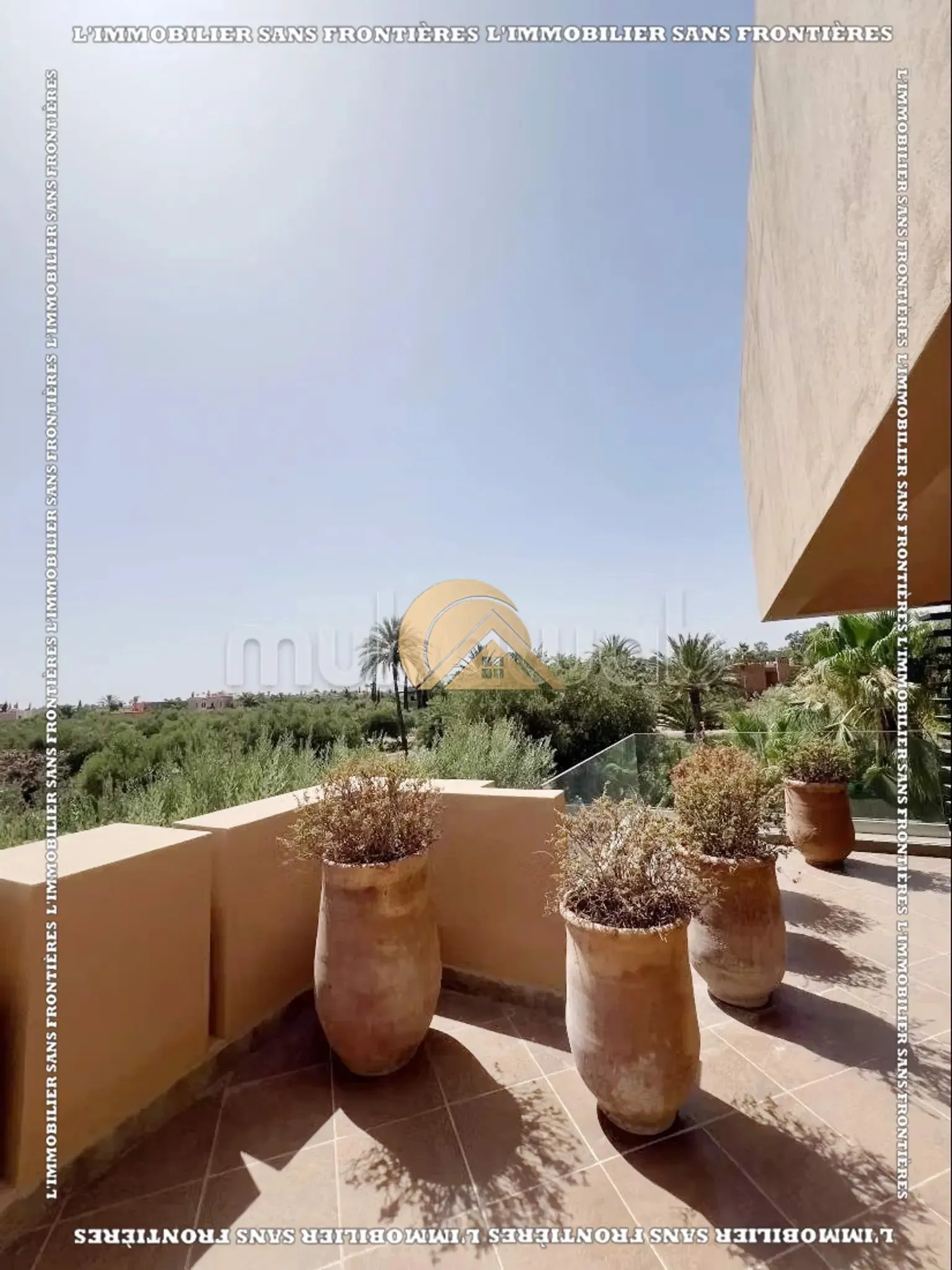 Villa meublée de standing à louer à Amelkis avec piscine privée - مراكش (3)
