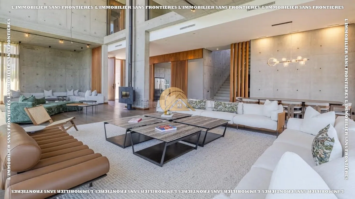 Villa meublée à Amelkis, Piscine privée + Jardin privé, Marrakech : à louer - مراكش (4)