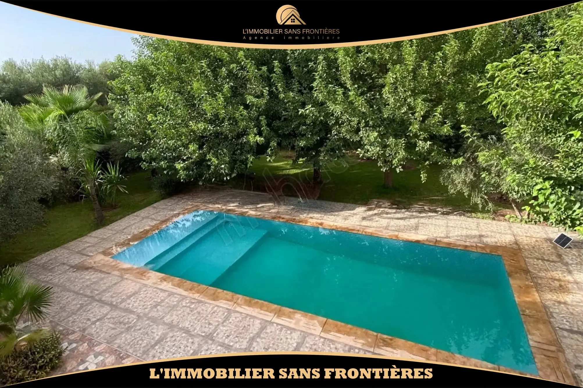 Villa 3 chambres avec piscine à louer Route de Fès, Marrakech - مراكش