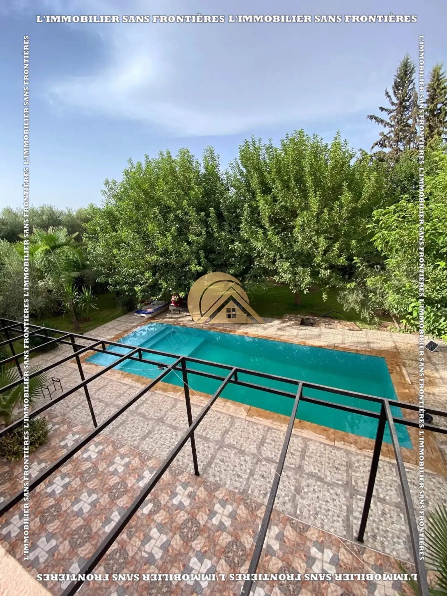 Villa 3 chambres avec piscine à louer Route de Fès, Marrakech - مراكش (2)