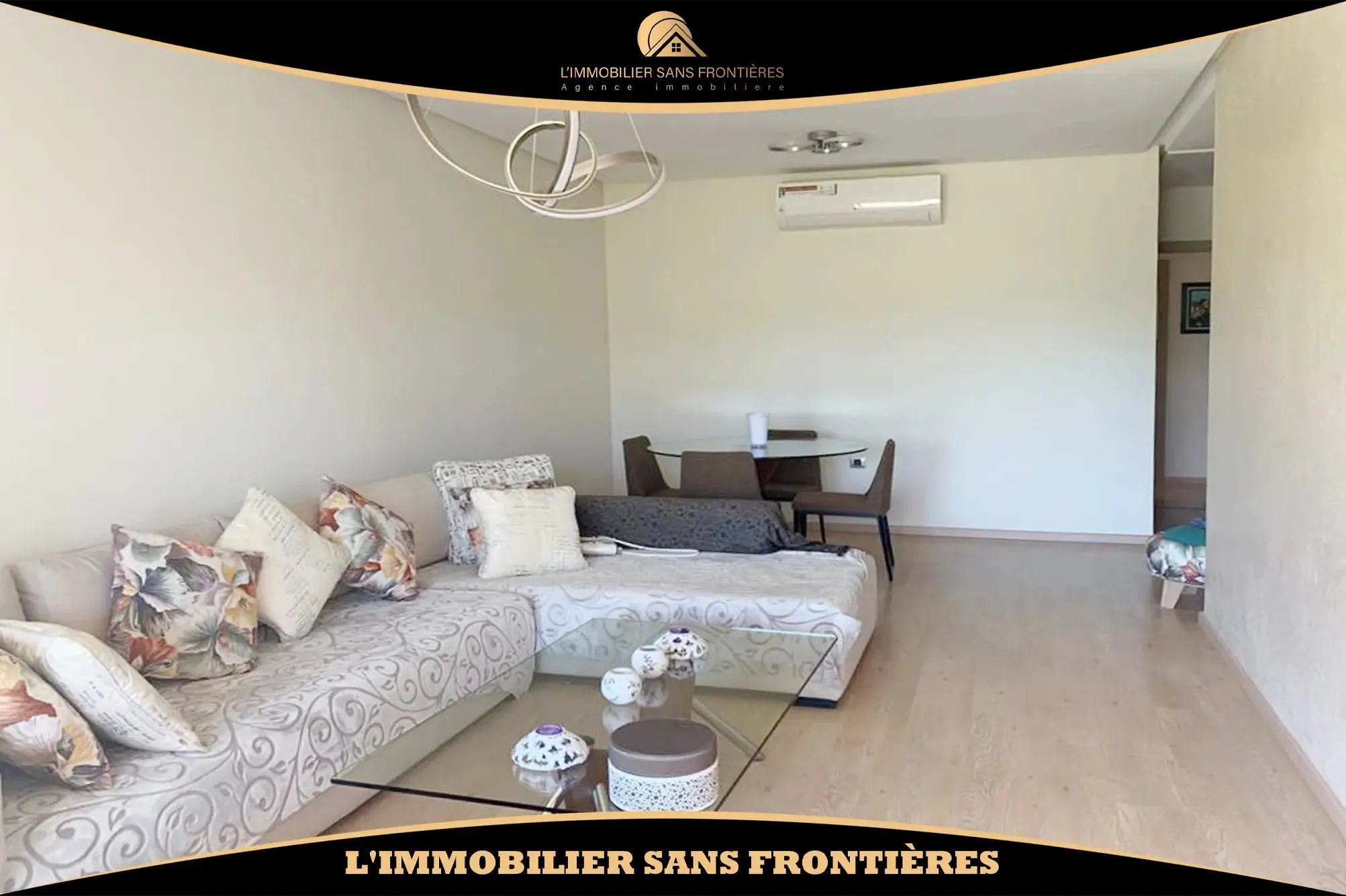 Appartement meublé de 112 m² avec jardin privé – 3 chambres et piscine collective - مراكش