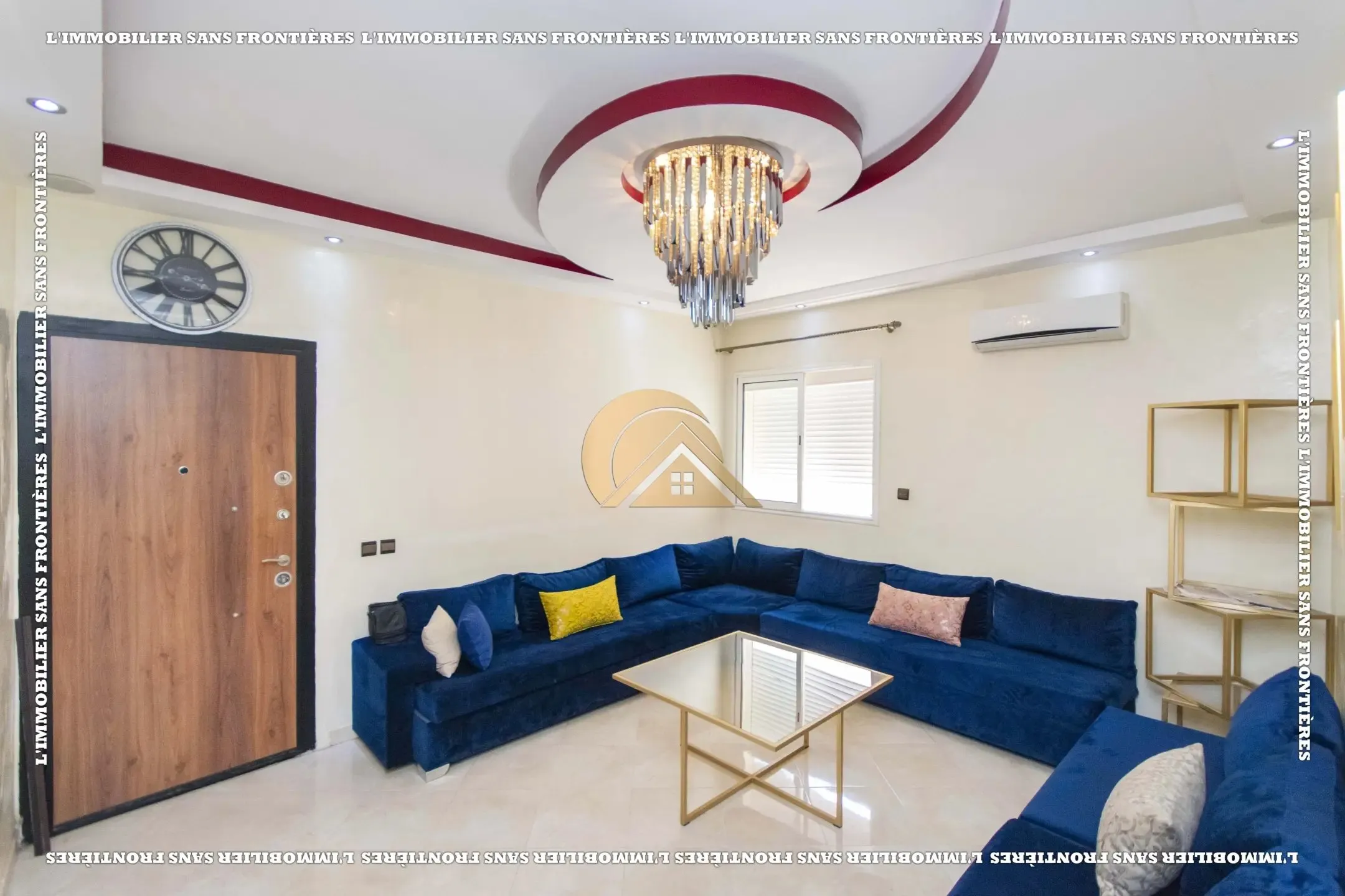 Appartement meublé de 90 m² à Mebrouka – Grande terrasse, 2 chambres et jardin collectif - مراكش (3)