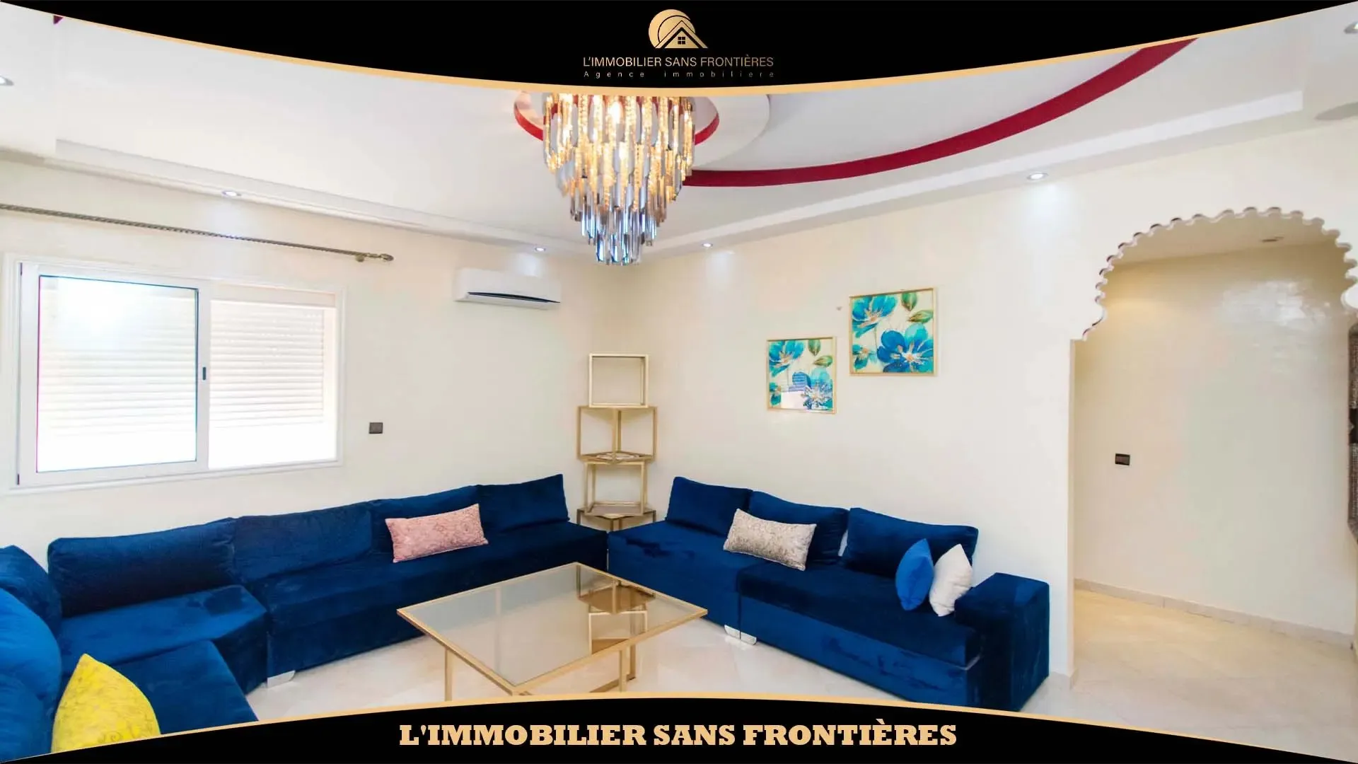 Appartement meublé de 90 m² à Mebrouka – Grande terrasse, 2 chambres et jardin collectif - مراكش (2)