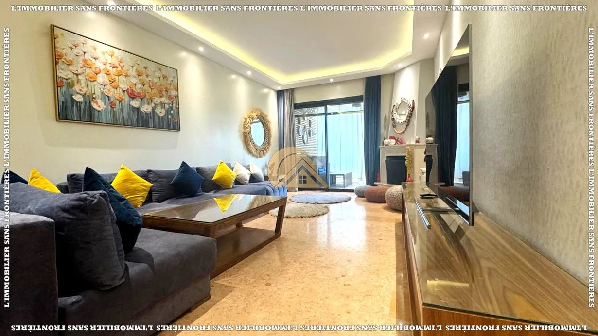 Appartement meublé à louer — Piscine collective – Agdal, Marrakech - مراكش (3)