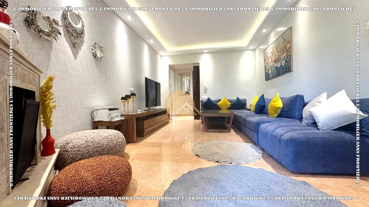 Appartement meublé à louer — Piscine collective – Agdal, Marrakech - مراكش (4)