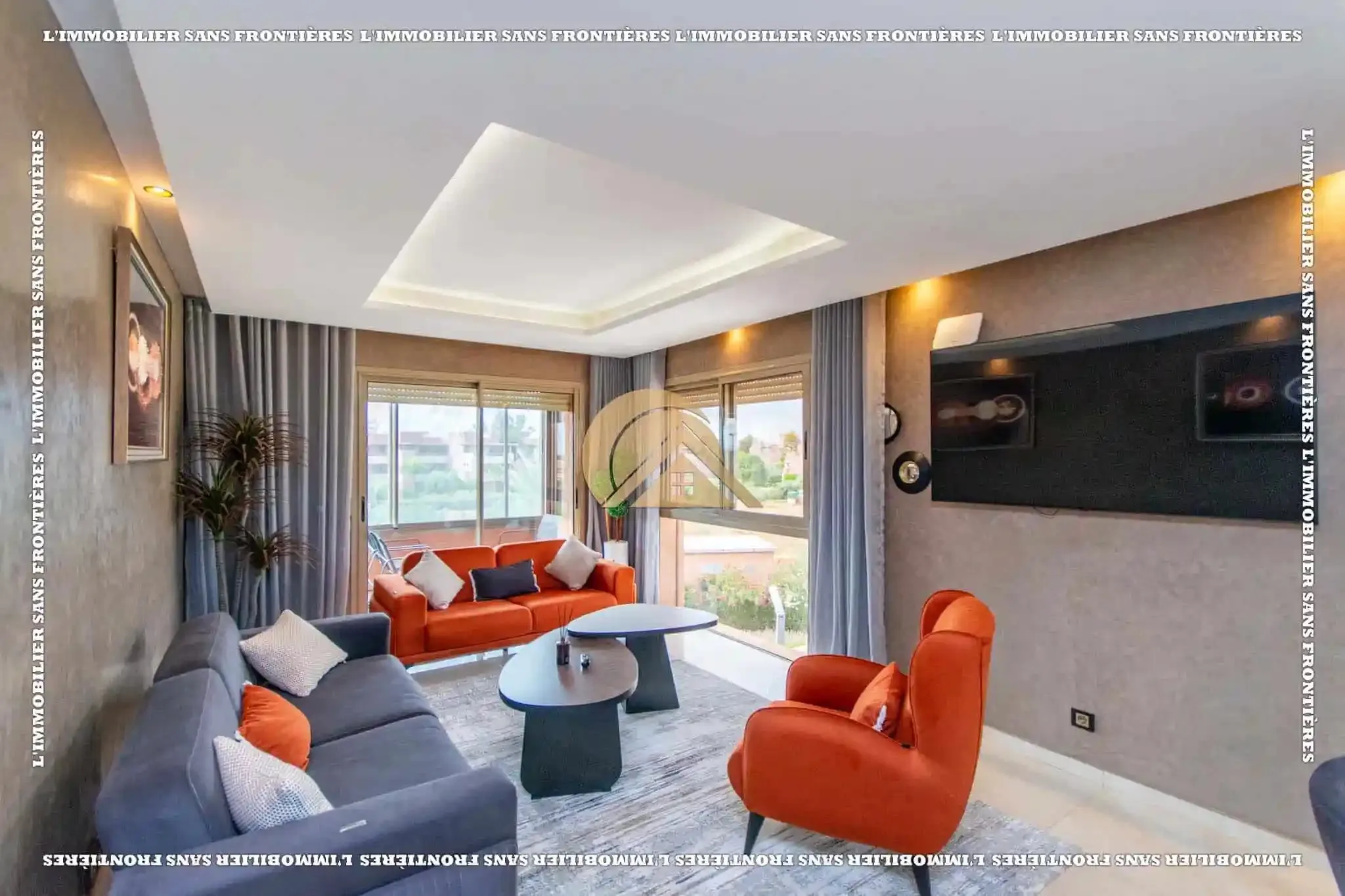Appartement meublé à louer à Prestigia, 133 m², Marrakech - مراكش (3)