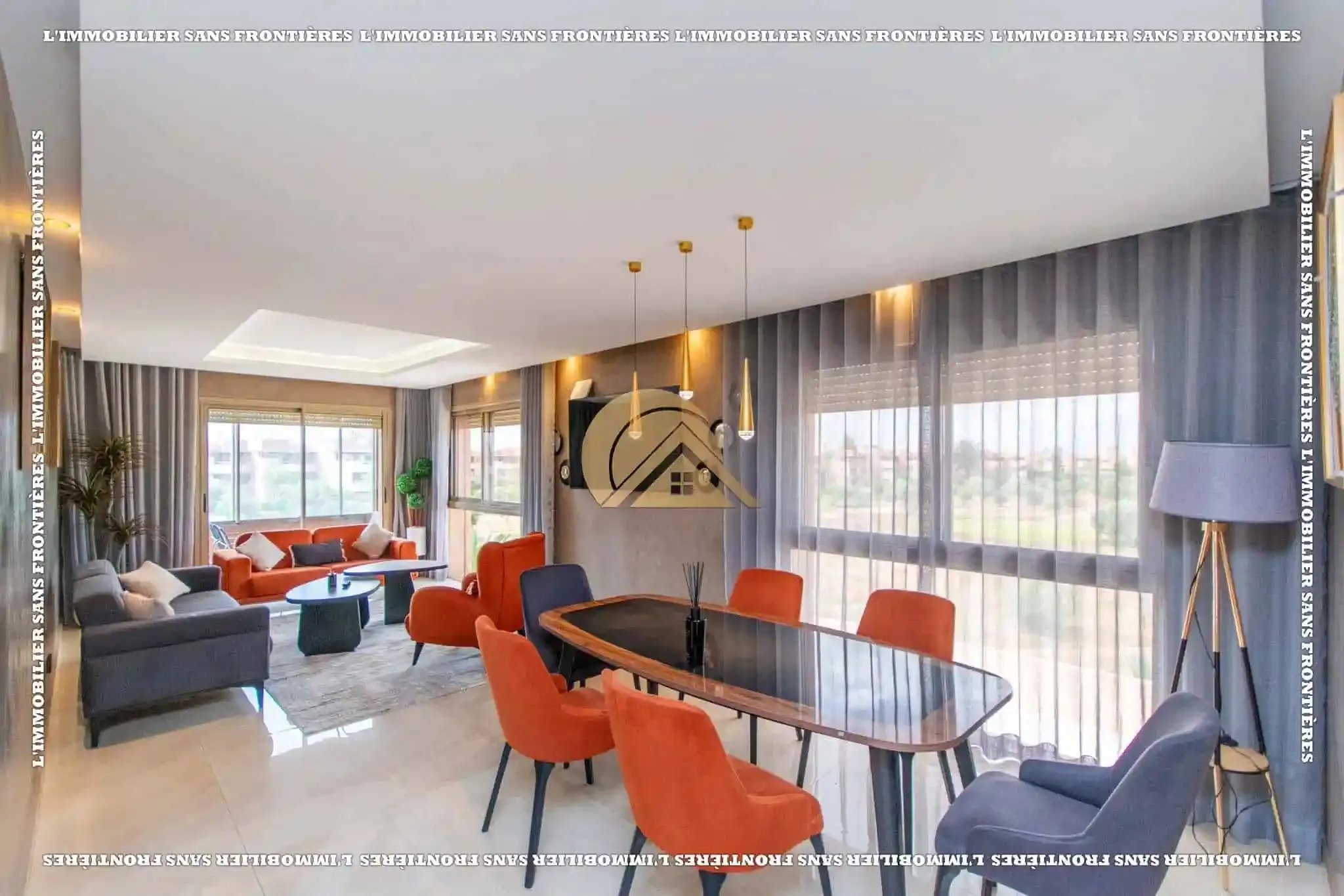 Appartement meublé à louer à Prestigia, 133 m², Marrakech - مراكش (2)