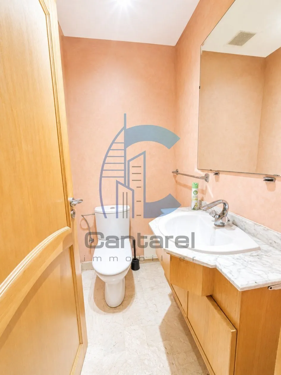 APPARTEMENT MEUBLÉ TRAVERSANT – DERNIER ÉTAGE – MAARIF - الدار البيضاء (4)
