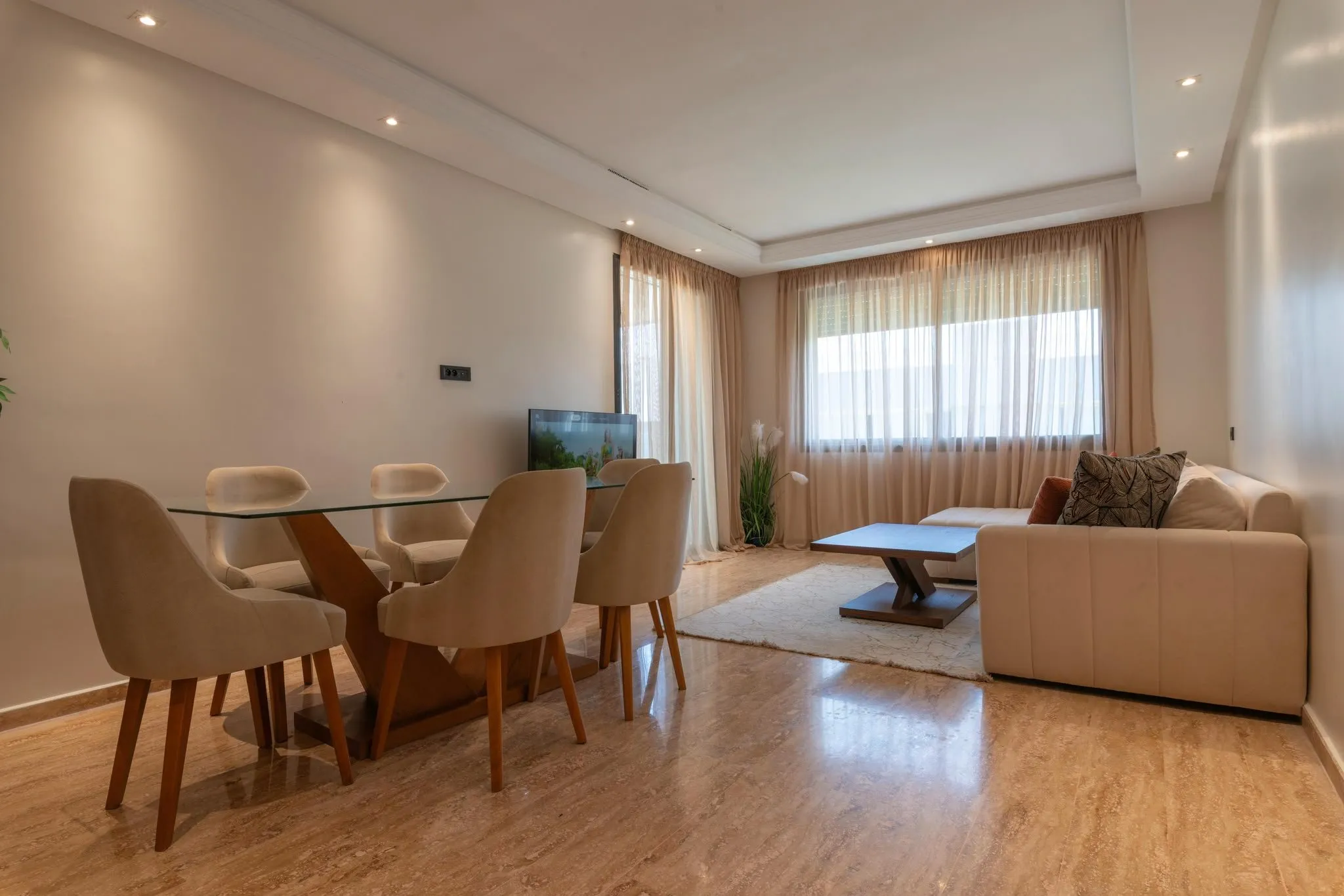Dar Bouazza – Location Joli appartement meublé 3CH - دار بوعزة