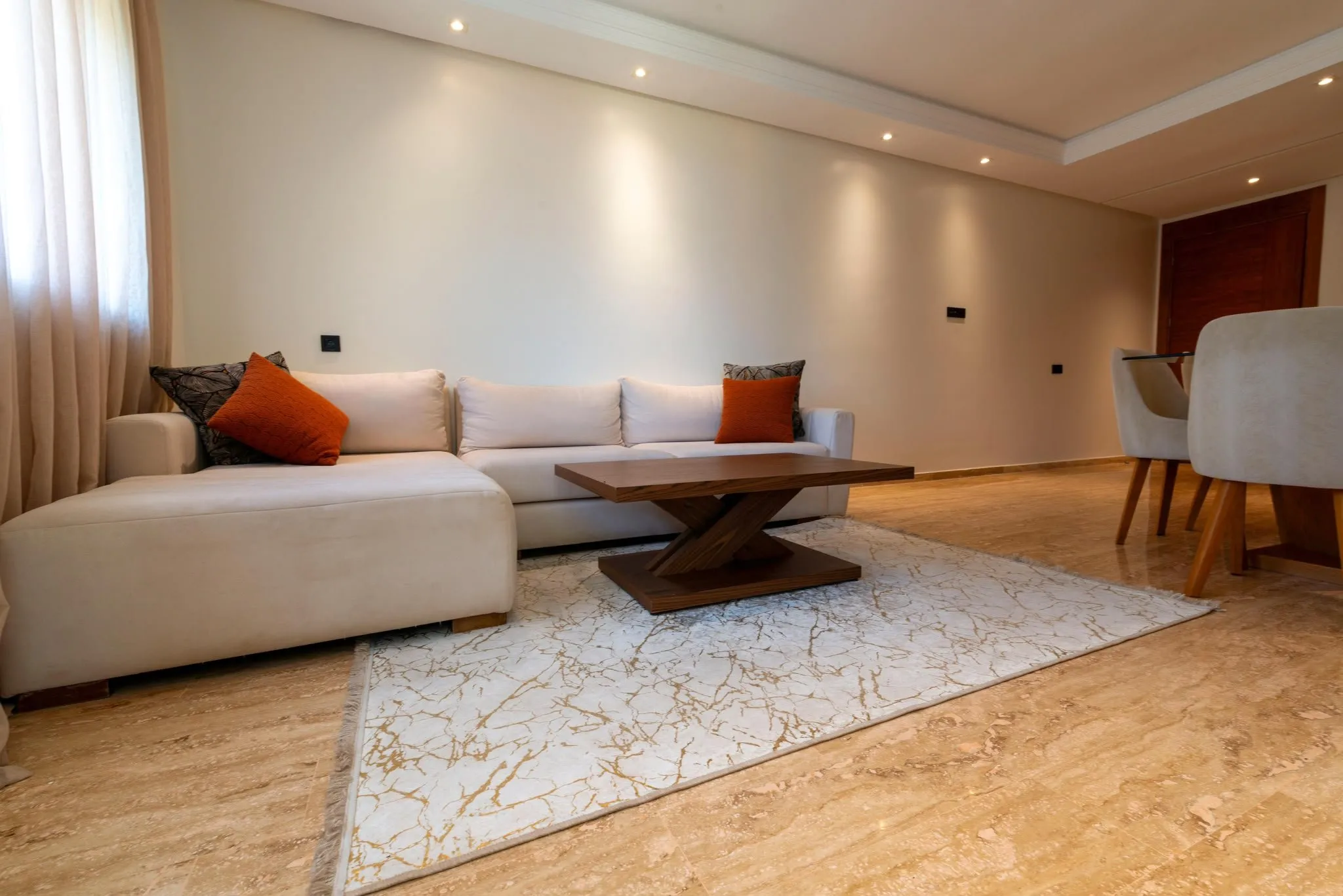 Dar Bouazza – Location Joli appartement meublé 3CH - دار بوعزة (4)