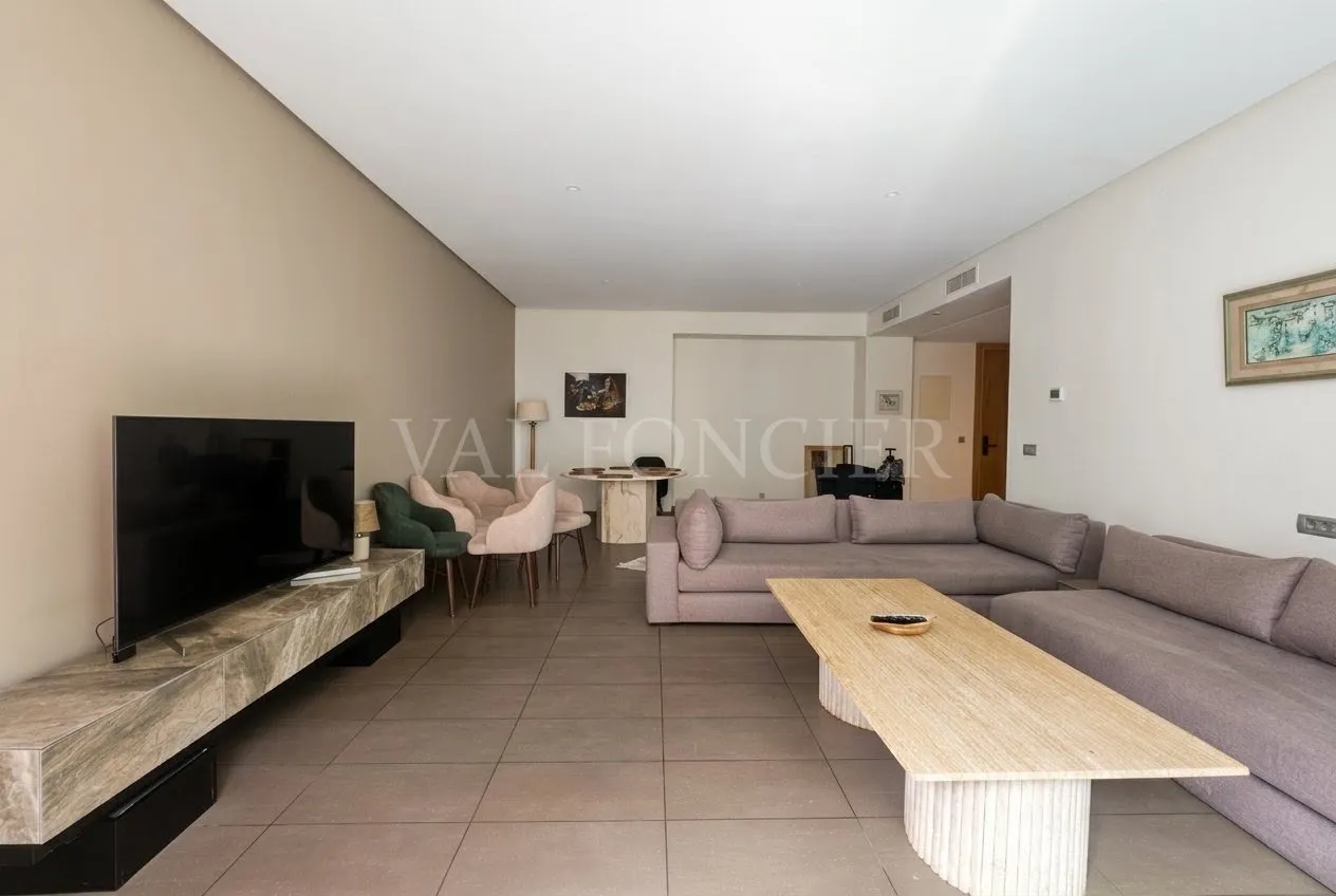 Location appartement de luxe 129m2 Ain Diab, Casablanca - الدار البيضاء (2)