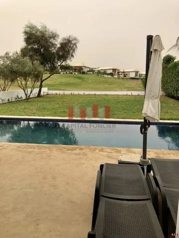 / EXCLUSIVITE/SUPERBE VILLA FRONT GOLF  /4 CHAMBRES /BOUSKOURA - الدار البيضاء