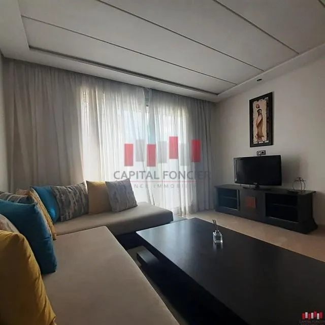 SUPERBE APPARTEMENT MEUBLE A LOUER RACINE CASABLANCA, - الدار البيضاء (2)